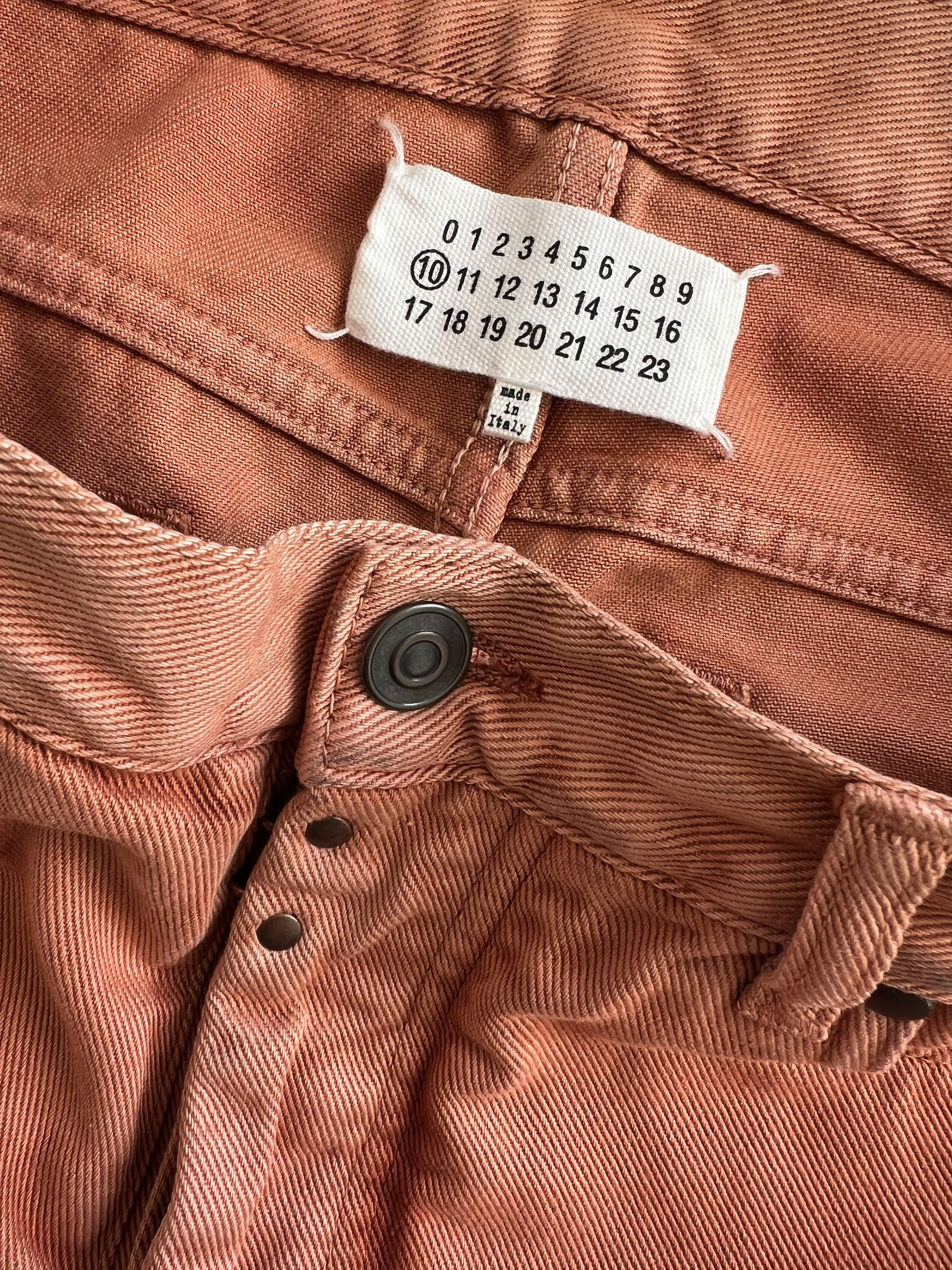 Maison Margiela Margiela FW13 Orange Gradient Denim Jeans Size 46 Thom Yorke Size US 30 / EU 46 - 5 Thumbnail