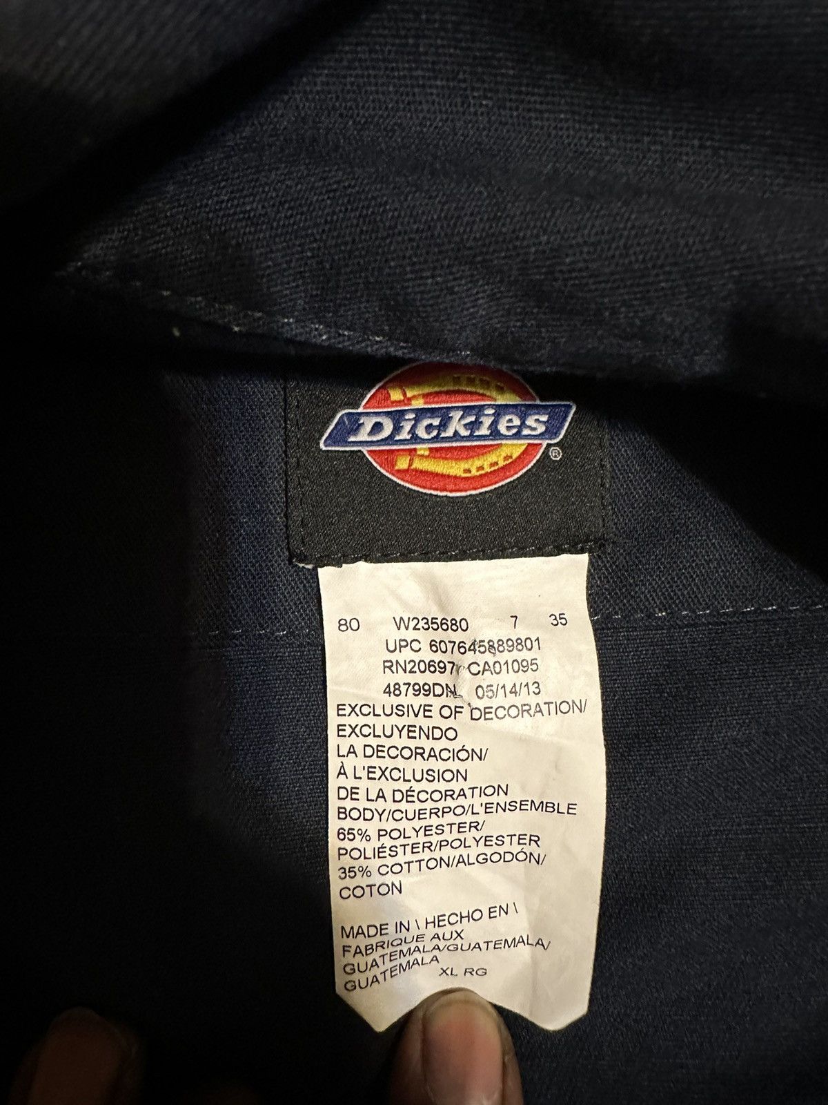 Dickies × Vintage Vintage Dickies Deluxe Blended Long Coveralls size XL Size US XL / EU 56 / 4 - 3 Thumbnail