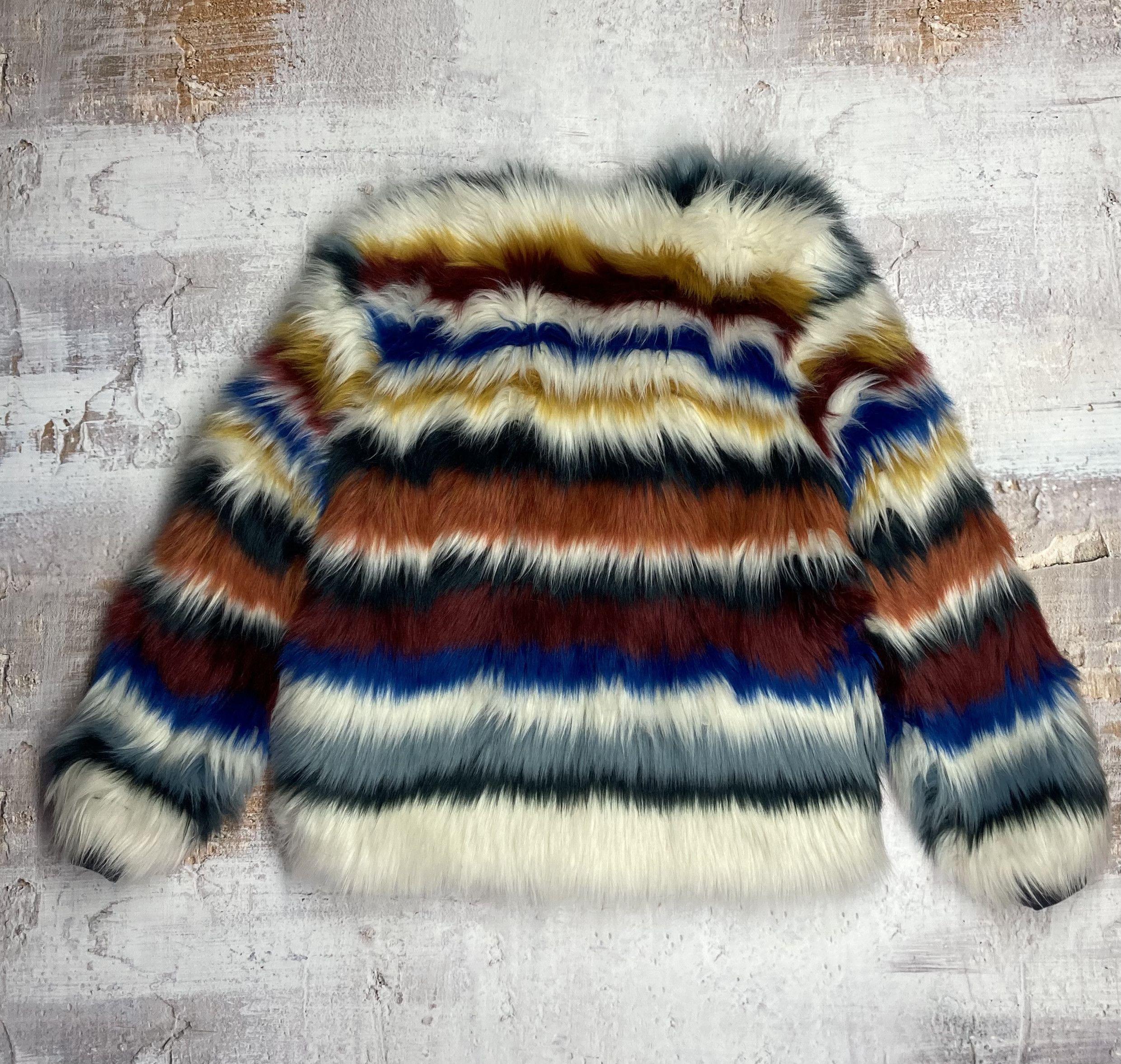 Japanese Brand Vintage Faux Fur Coat Women’s Size 152 Size XS / US 0-2 / IT 36-38 - 2 Thumbnail
