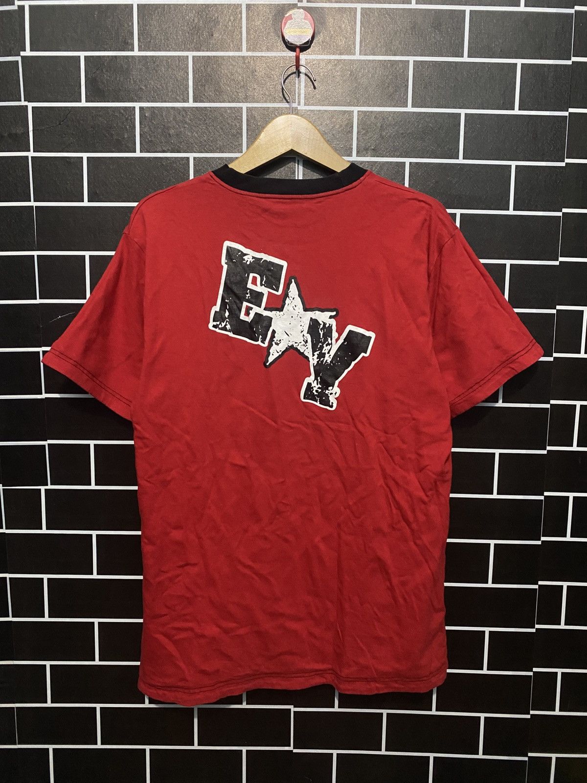Band Tees Eikichi Yazawa reversible tshirt band E yazawa very rare tee Size US L / EU 52-54 / 3 - 5 Thumbnail