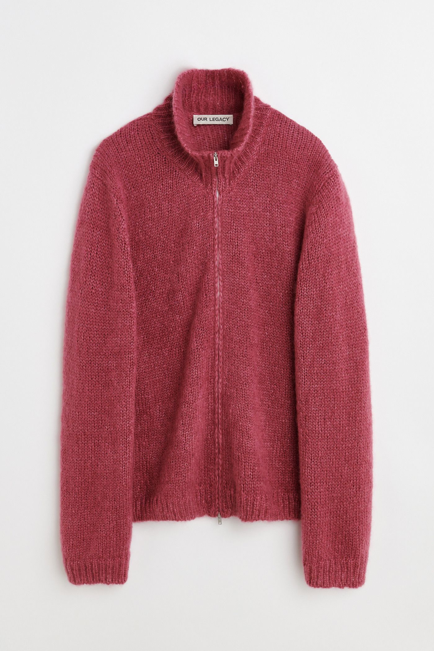 Our Legacy OUR LEGACY FLOAT FUNNEL Uncut Ruby Softest Mohair Silk 