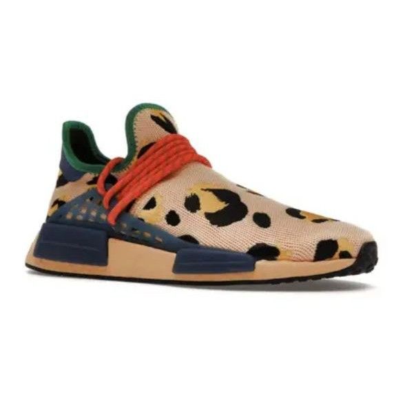 Adidas × Pharrell Adidas X Pharrell Williams NMD HU CLOTH LOW TRAINERS Size US 9.5 / EU 42-43 - 3 Thumbnail