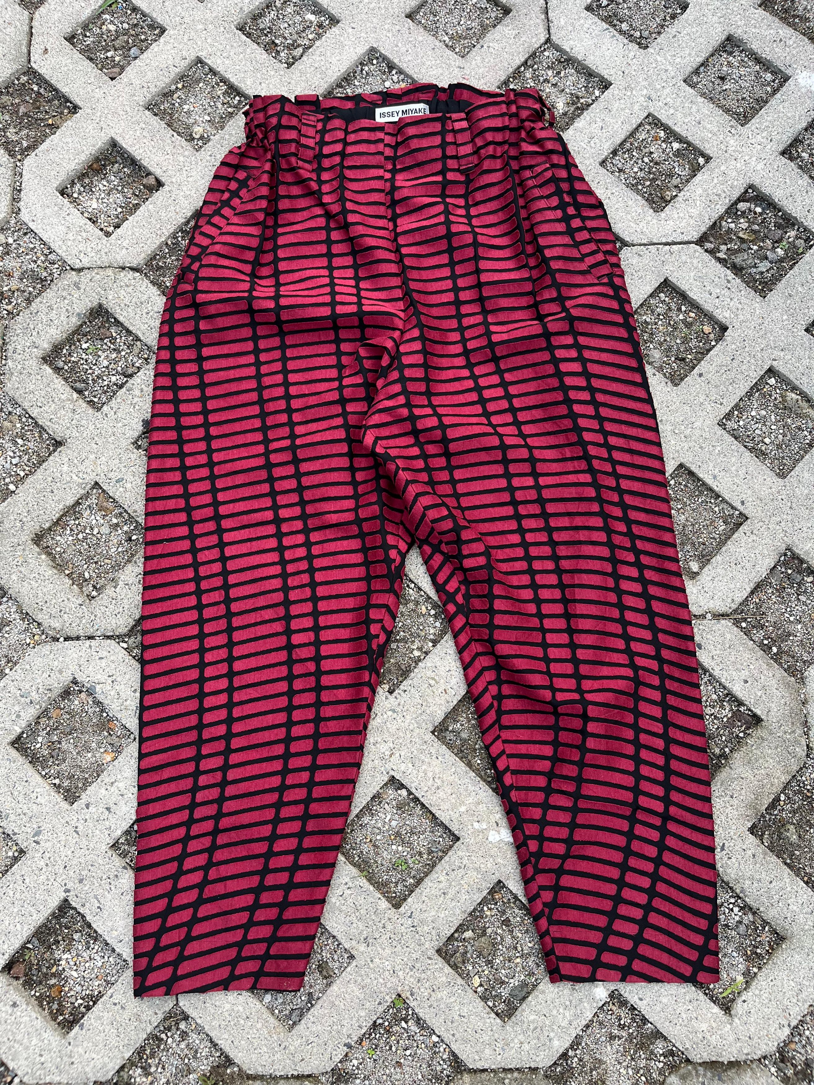 Issey Miyake Animal Design Saruel Pants