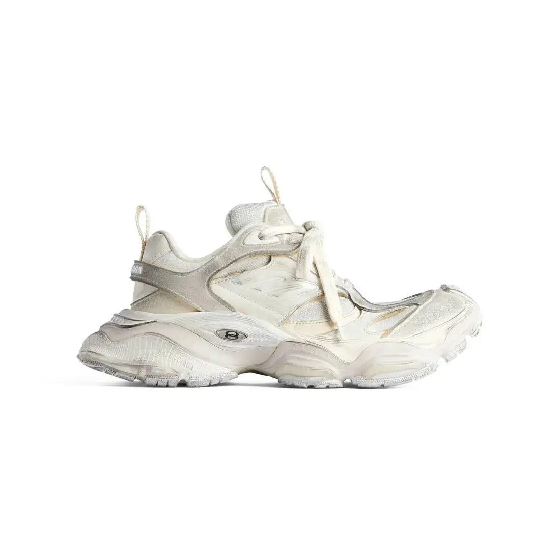 Balenciaga o1tr1nto0525 Cargo Sneakers in Beige/White Size US 12 / EU 45 - 1 Thumbnail