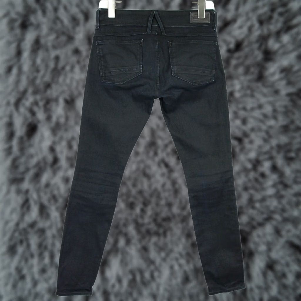 G-Star G-STAR Lynn Mid Skinny Jeans Women's W28/L30 Zip Fly Dark Blue Jeans Size 28" / US 6 / IT 42 - 1 Thumbnail