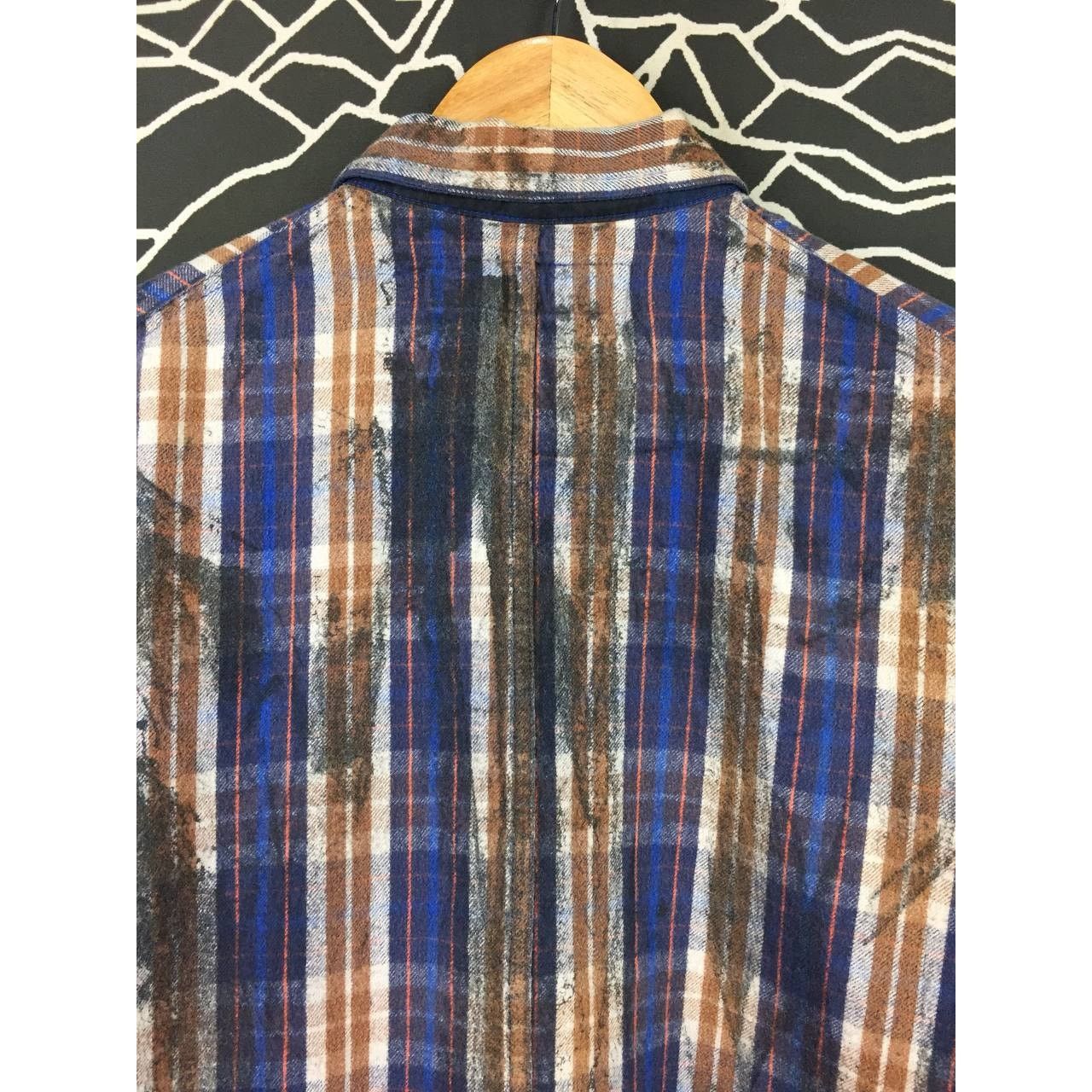 Flannel × Japanese Brand × NANO universe Nano Universe Grunge Aesthetic Plaid Flannel Shirt Size US M / EU 48-50 / 2 - 8 Thumbnail