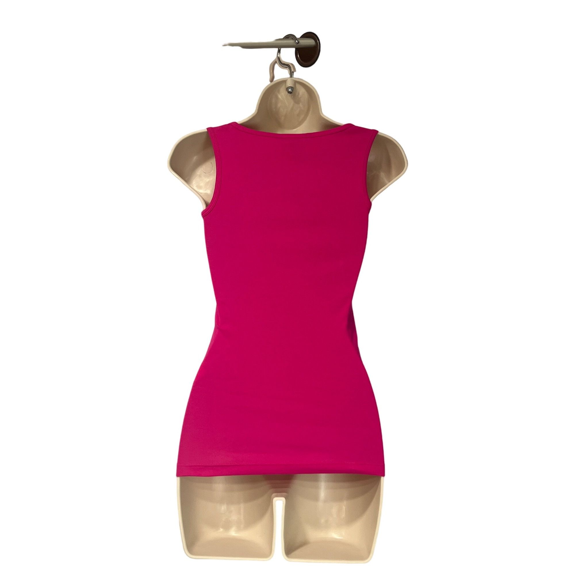 Lauren Ralph Lauren Lauren Ralph Lauren Women’s Scoop Neck Cotton Tank top, Pink Size XXS / US 00 / IT 34 - 3 Thumbnail