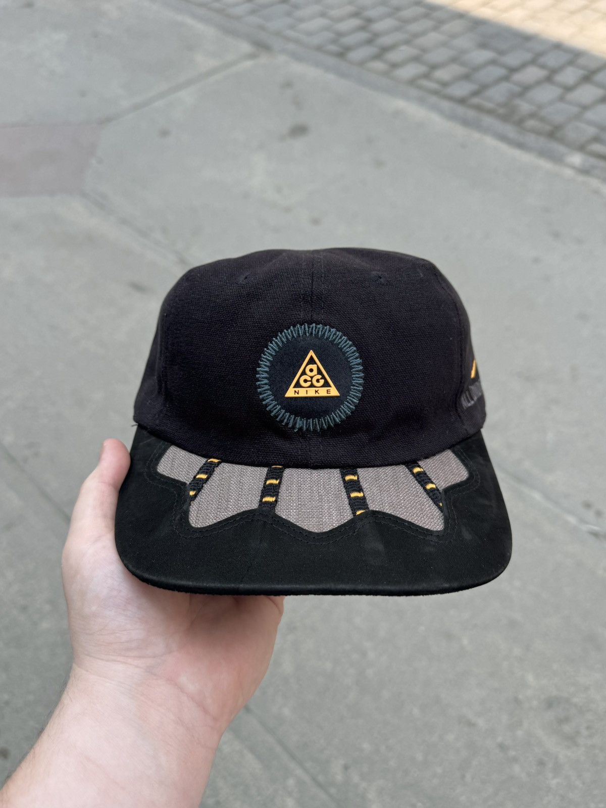 希少　NIKE ACG ビンテージ　キャップ　90s レア 90s ナイキ ACG キャプ レア NIKE ACG キャップ ブルー 90s 00s 古着