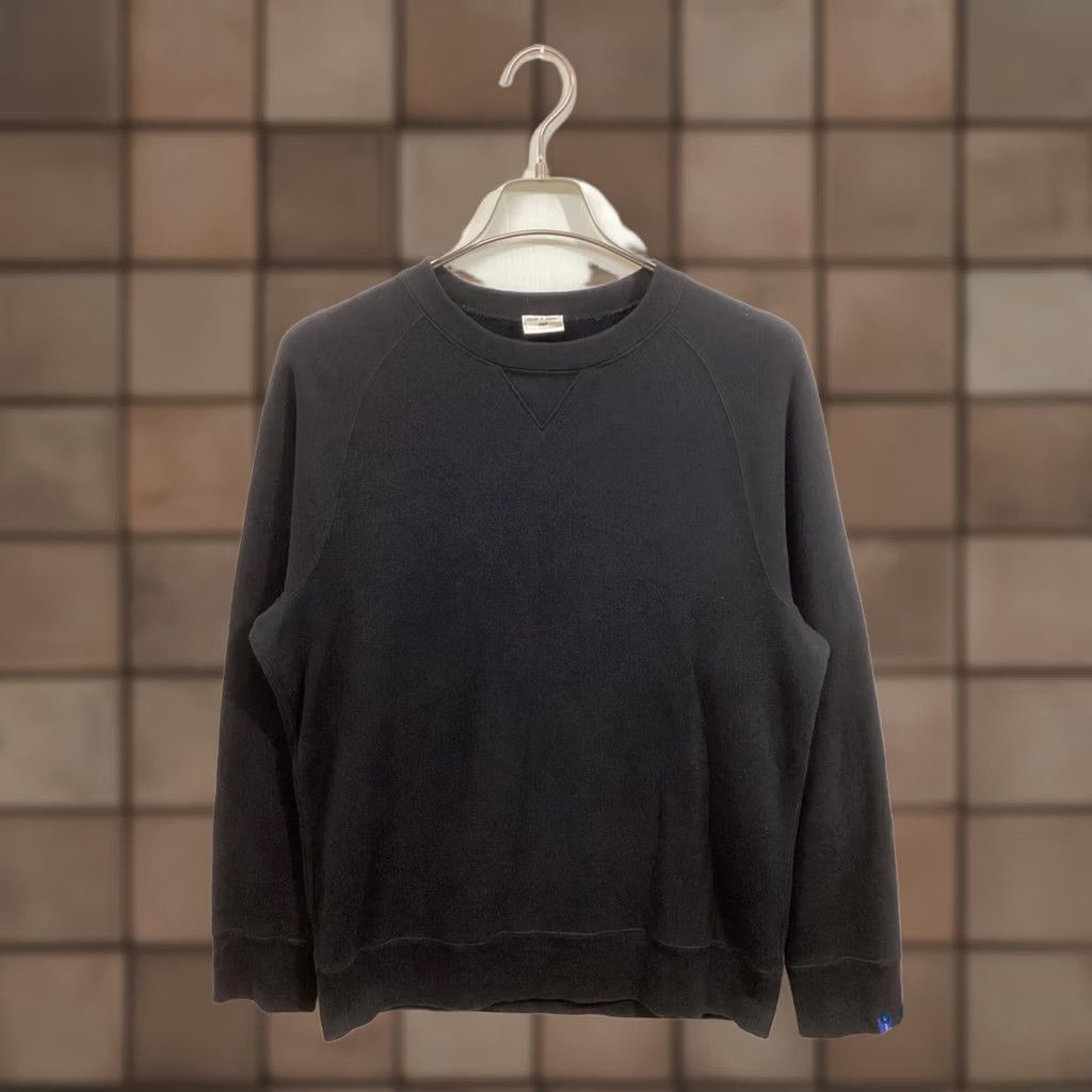Vintage LOOPWHEELER Sweatshirt Crewneck Men L Black Sweatshirt Size US L / EU 52-54 / 3 - 1 Thumbnail