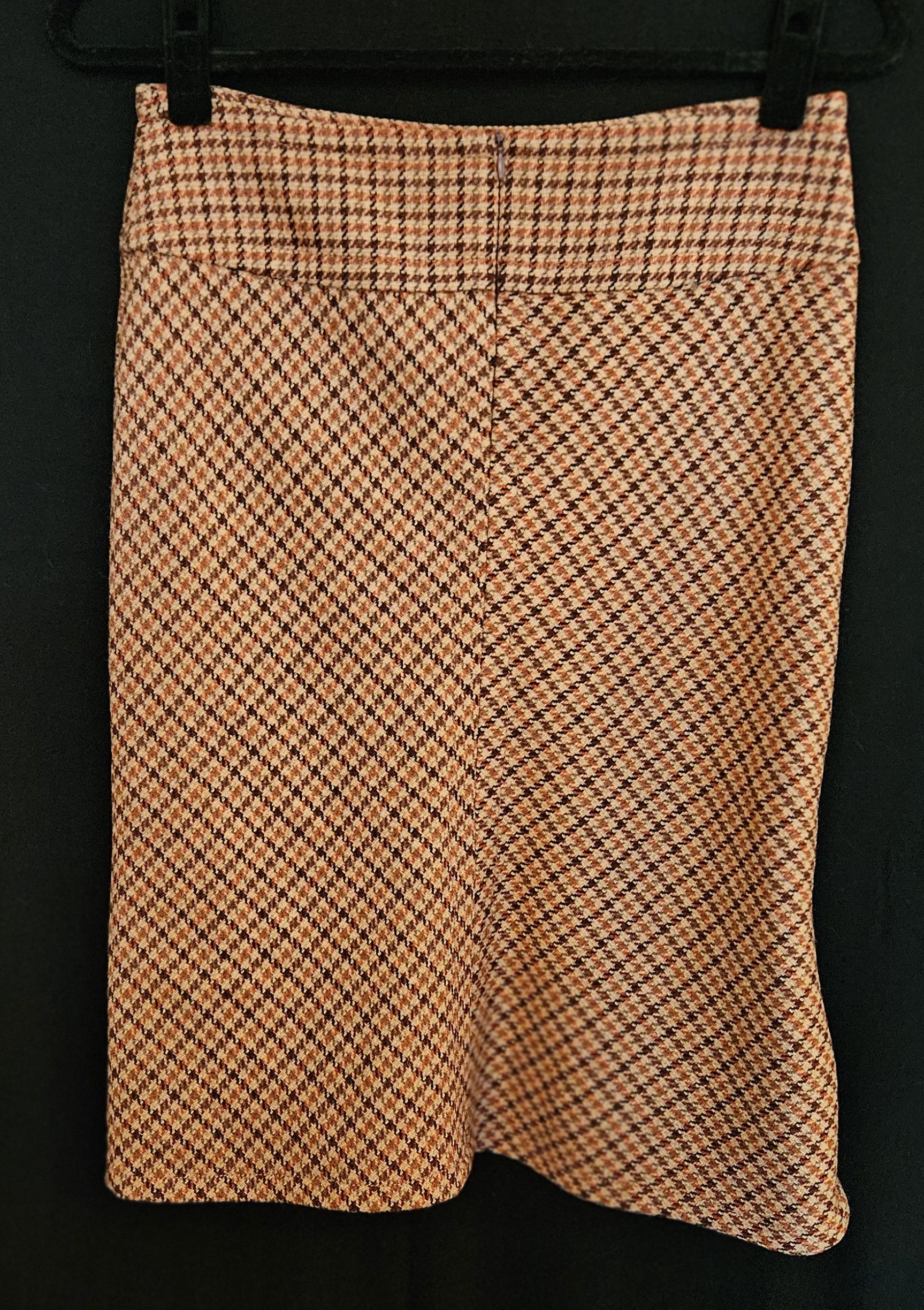 Other Philippe Adec brown wool tweed skirt Size 26" / US 2 / IT 38 - 2 Thumbnail