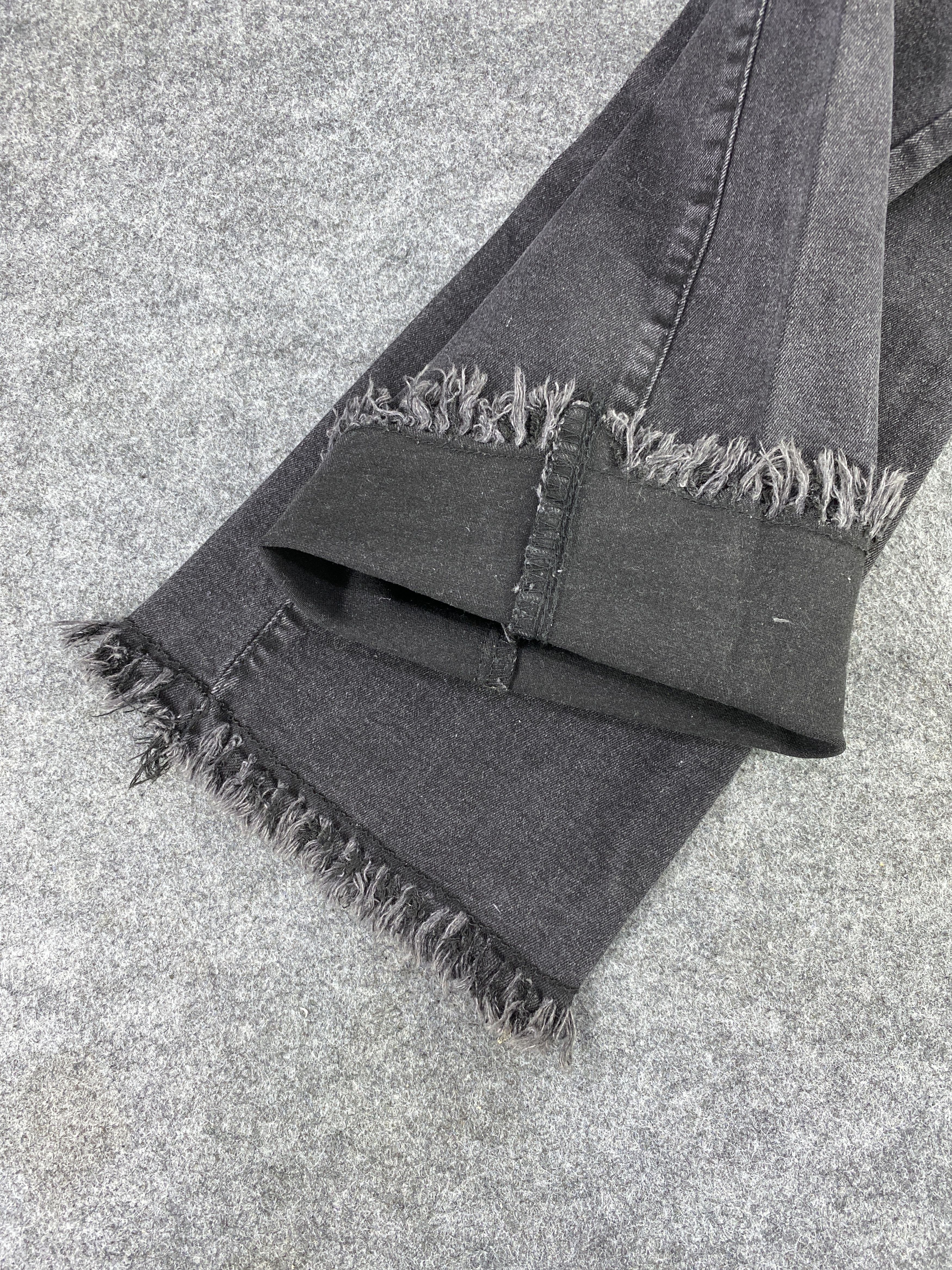 Japanese Brand Japanese Brand Smile Orchid Black Flare Jeans - J1063 Size 25" / US 0 / IT 36 - 11 Thumbnail