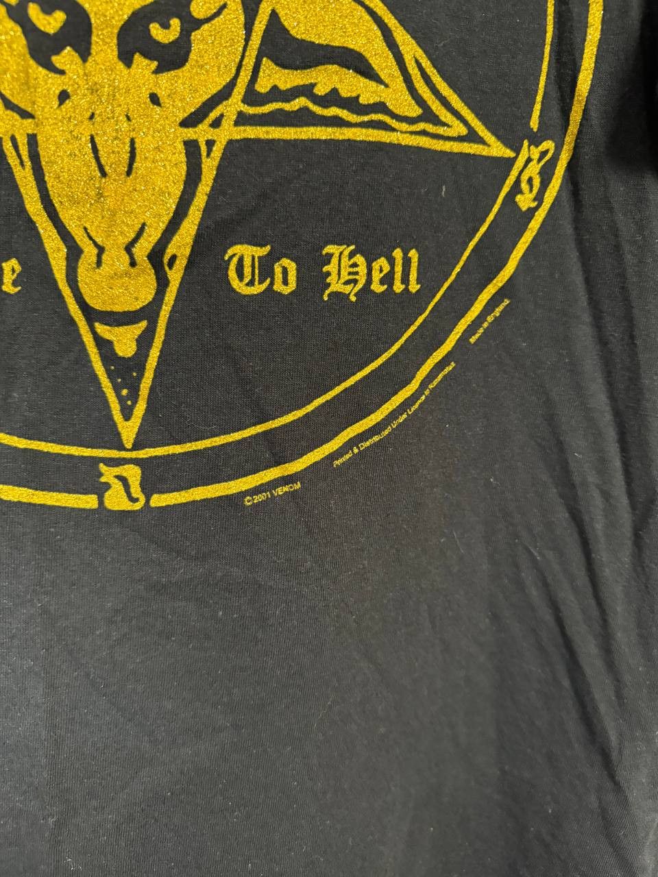 Band Tees × Vintage Vintage 2001 Venom Welcome To Hell Band Tee XL Heave Metal Size US XL / EU 56 / 4 - 6 Thumbnail