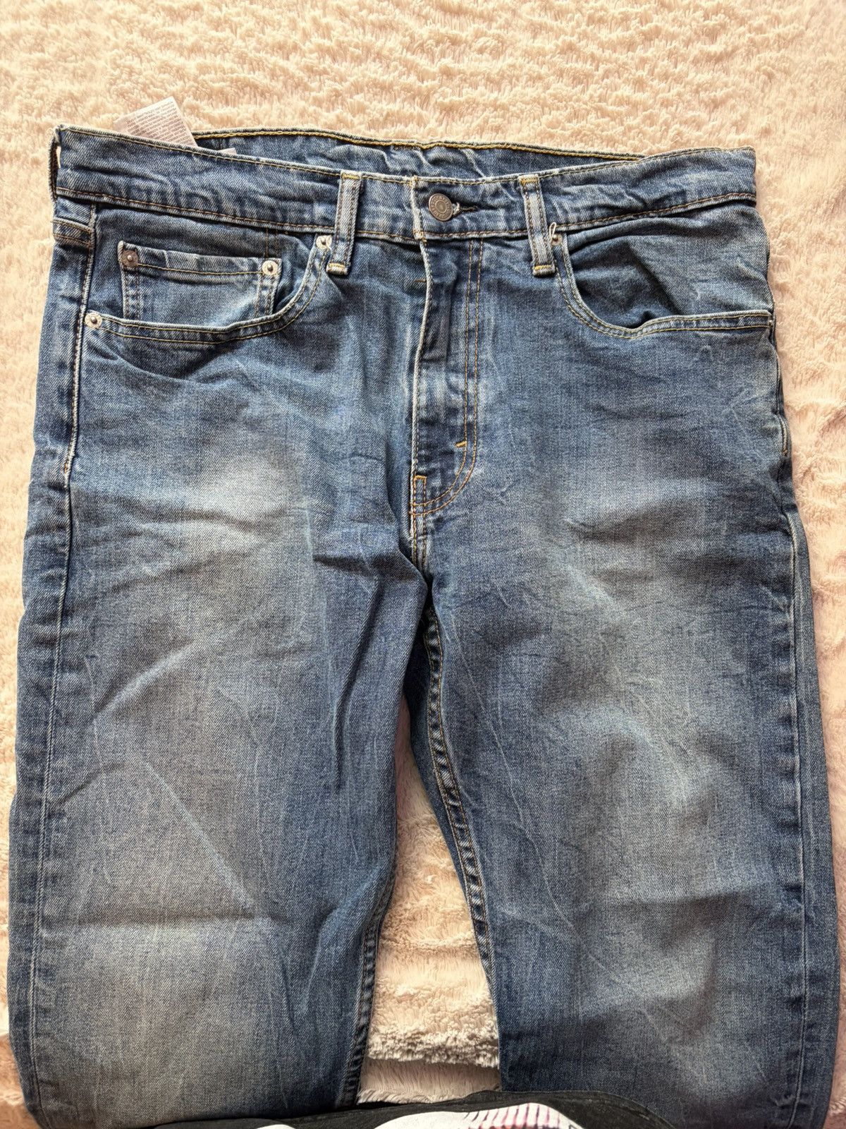 Levi's Levi's blue denim slim jeans Size US 34 / EU 50 - 2 Thumbnail