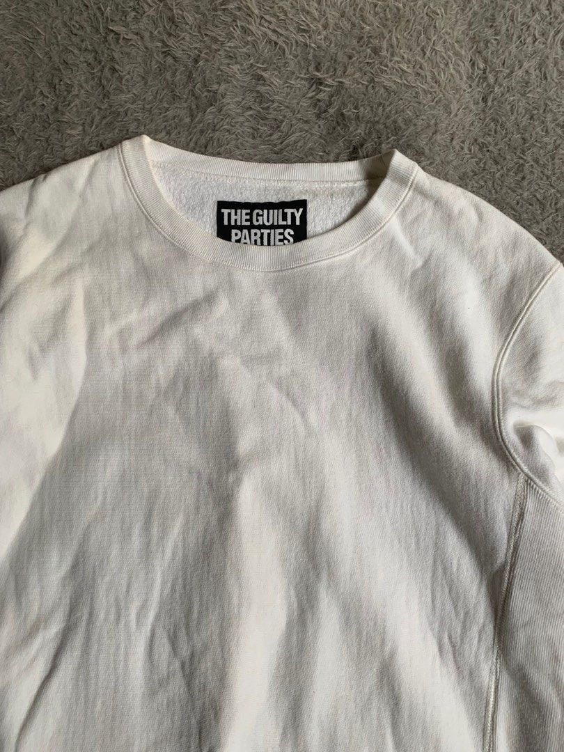 Wacko Maria Guilty parties sweatshirt white Size US L / EU 52-54 / 3 - 3 Thumbnail