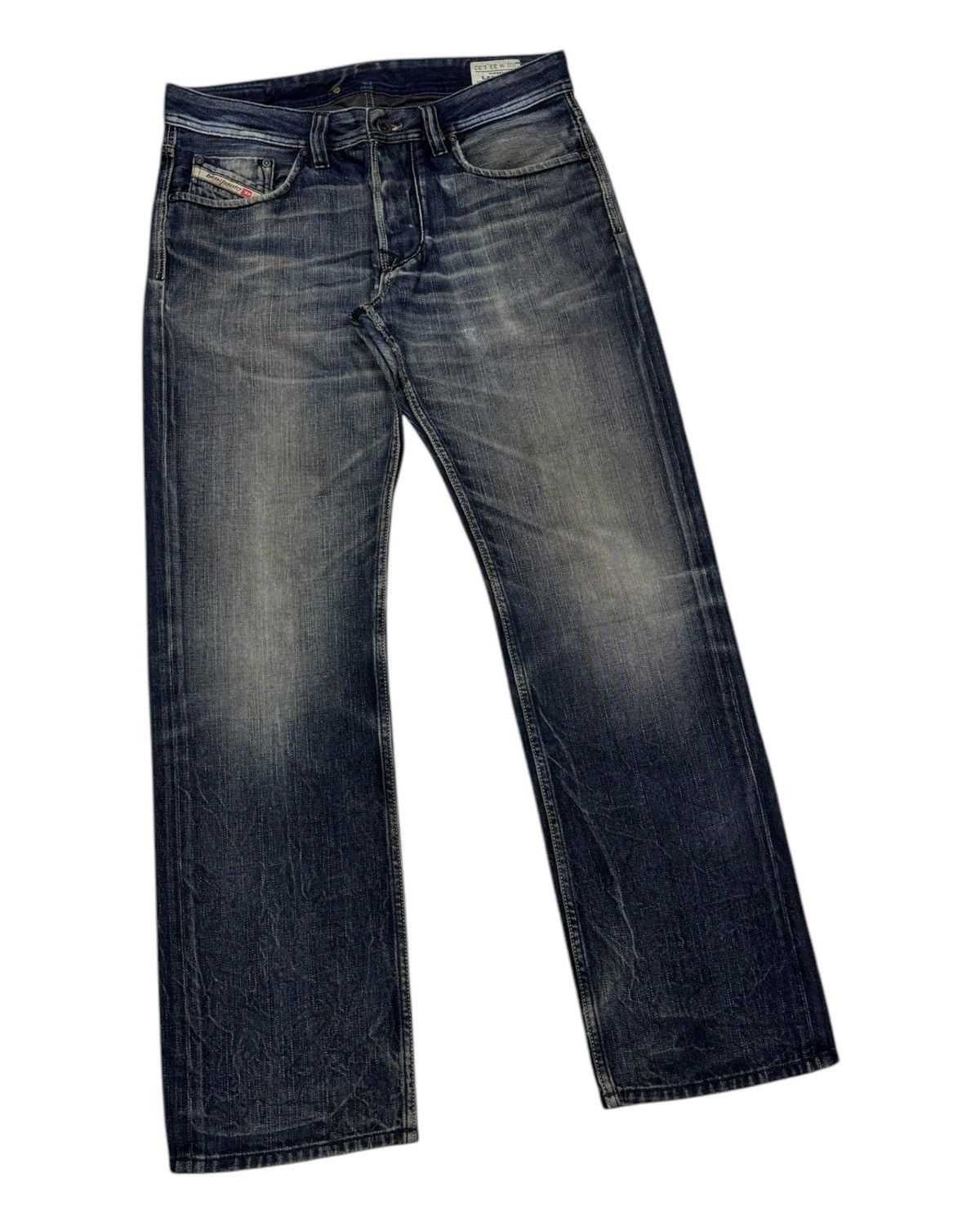 Diesel BAGGY🔥DIESEL DISTRESSED BAGGY DENIM JEANS Size US 33 - 7 Thumbnail