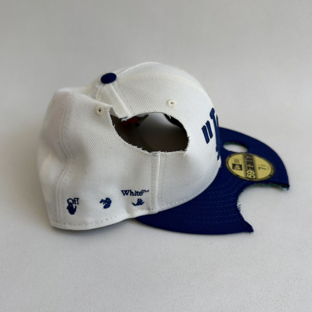 MLB × Off-White ‘Cut Out’ New Era LA Dodgers Baseball Cap Size ONE SIZE - 11 Thumbnail