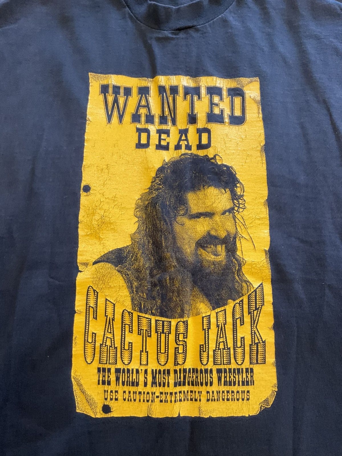 Vintage Vintage wwf cactus jack shirt xxl Size US XXL / EU 58 / 5 - 2 Thumbnail
