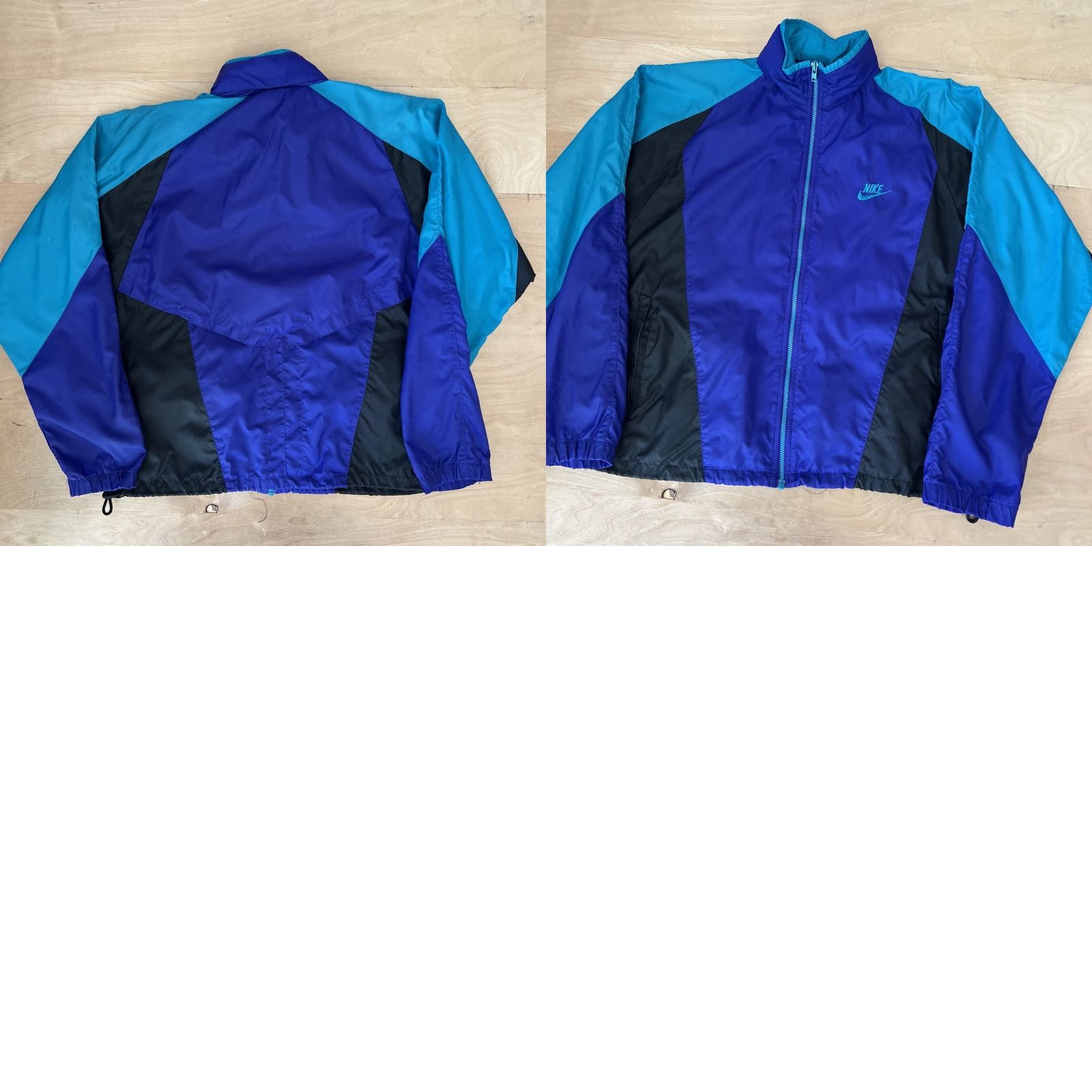 Nike Vintage Nike Windbreaker Small Purple Black 90s Oregon Sportswear Swoosh Jacket Men Small Purple 90s Nike Windbreaker Size US S / EU 44-46 / 1 - 8 Thumbnail