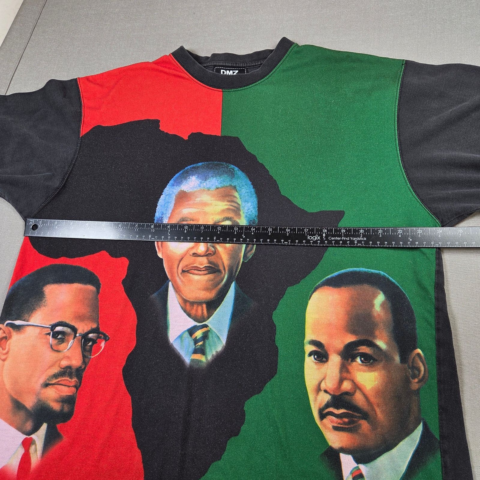 Other DMZ Malcolm X Mandela MLK Africa Graphic Tee Vintage Size US XL / EU 56 / 4 - 11 Thumbnail