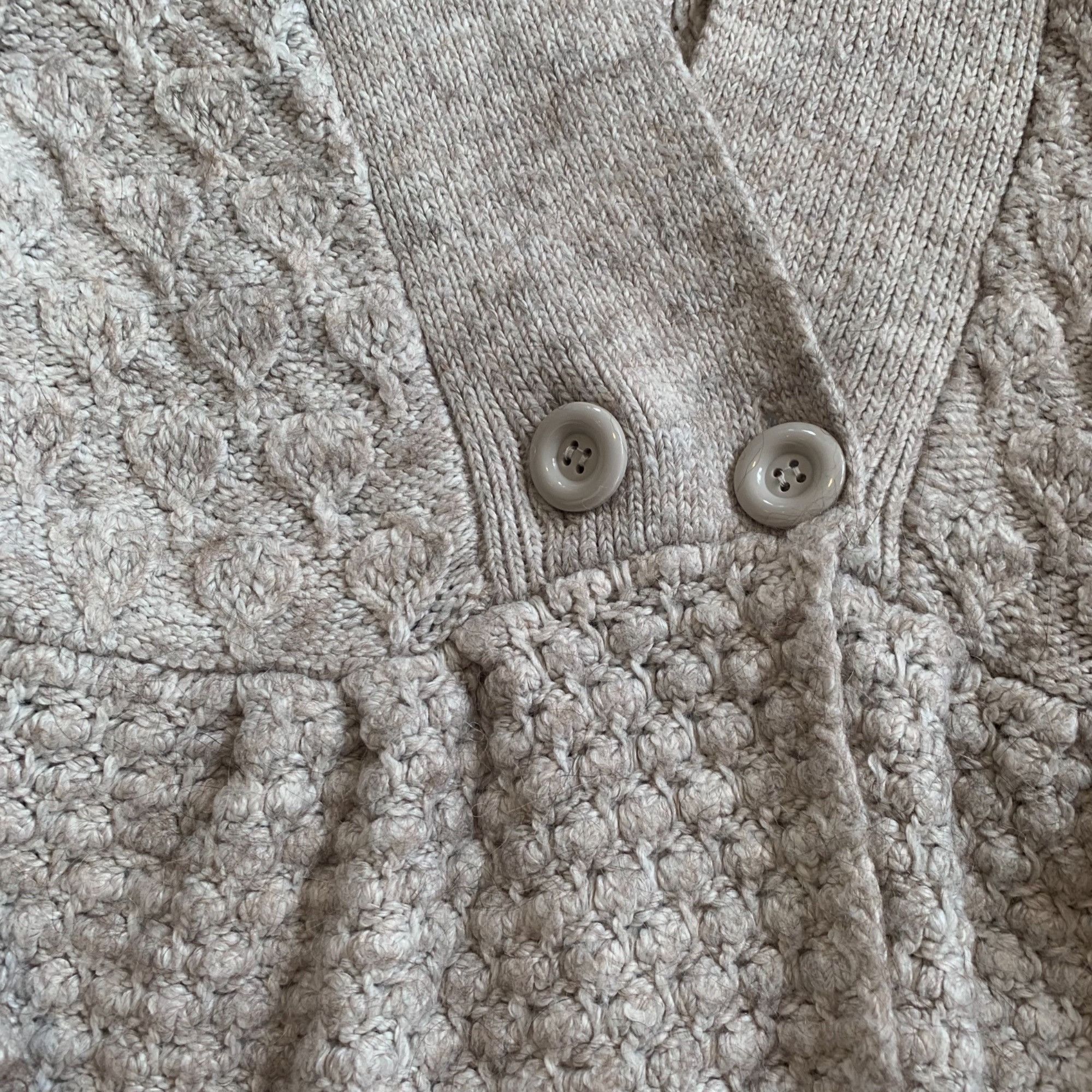 Other Vertigo Paris Alpaca Knit Babydoll Y2K Boho Textured Sweater Size L / US 10 / IT 46 - 7 Thumbnail