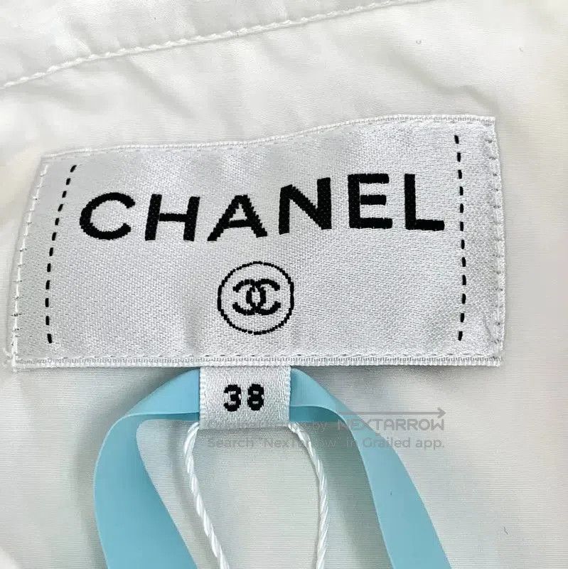 Chanel Chanel White Cotton Sleeveless Shirt . Size S / US 4 / IT 40 - 5 Thumbnail