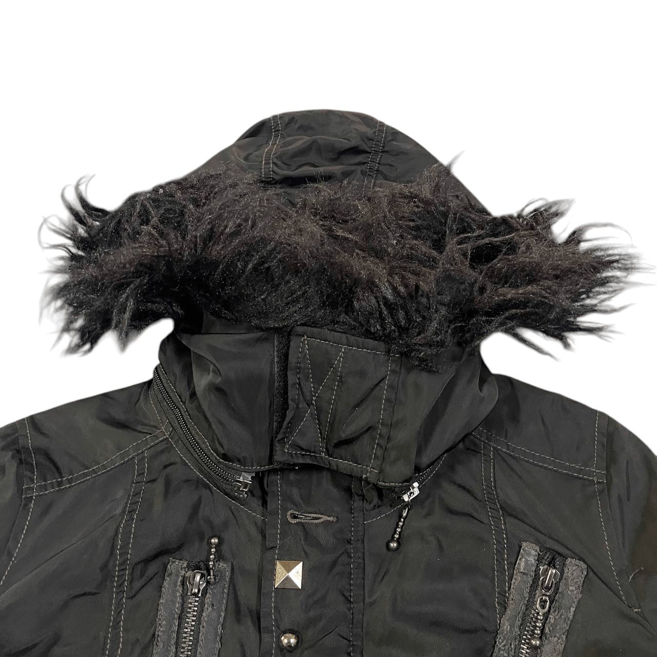 14th Addiction Vintage Algon Quins Fur Jacket LGB Ifsixwasnine Size US S / EU 44-46 / 1 - 8 Thumbnail