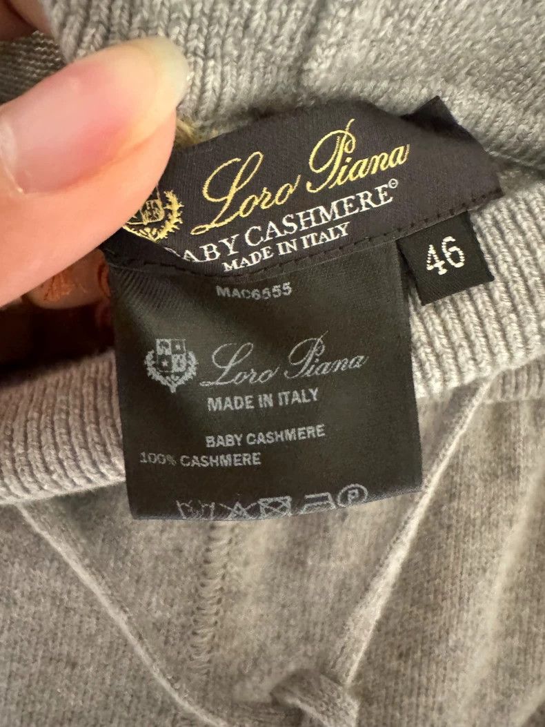 Loro Piana LORO PIANA Women's cashmere tracksuits Size 30" / US 8 / IT 44 - 6 Thumbnail