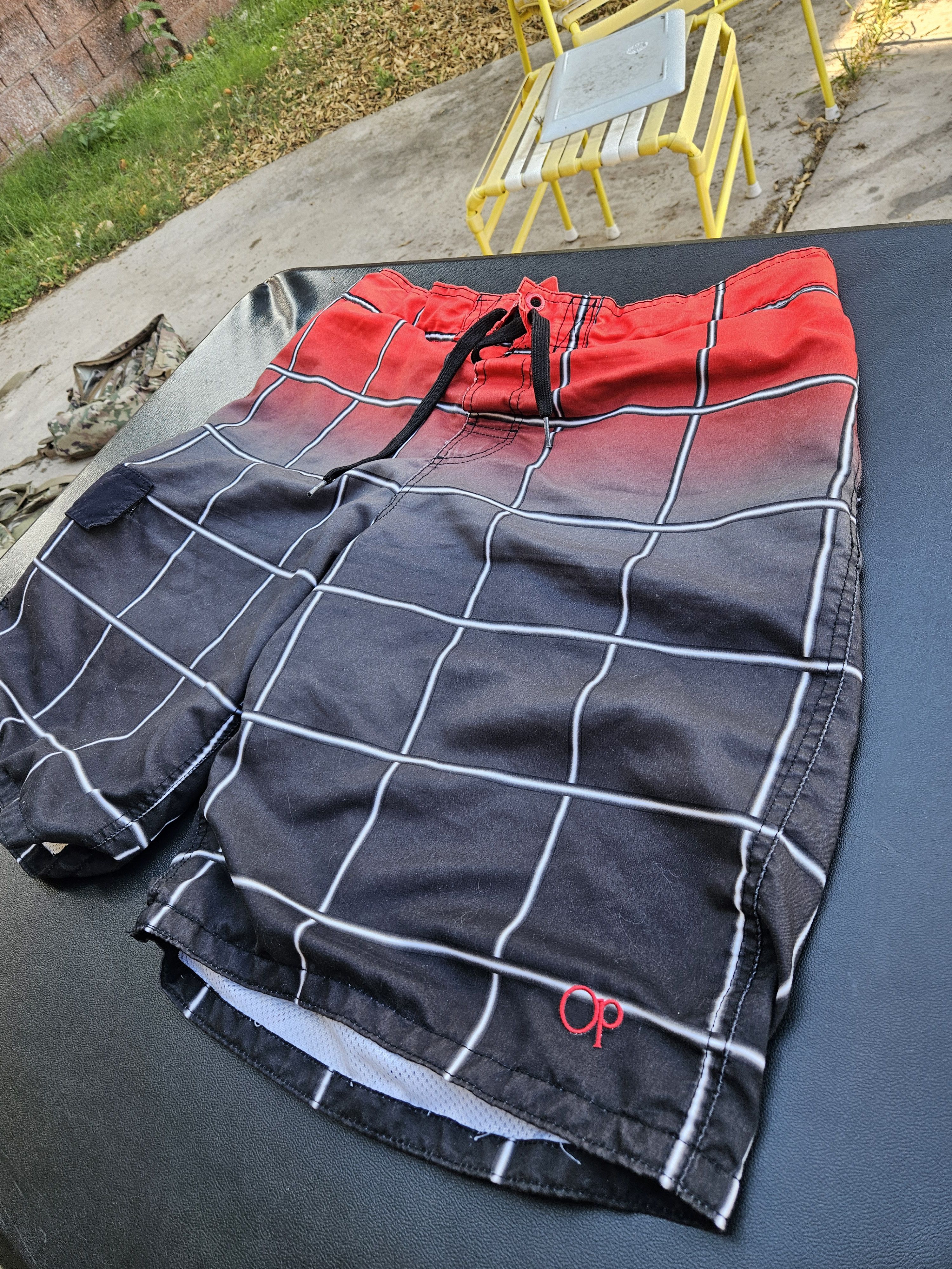 Ocean Pacific OP Y2K Surf Board Shorts Size US 35 - 3 Thumbnail