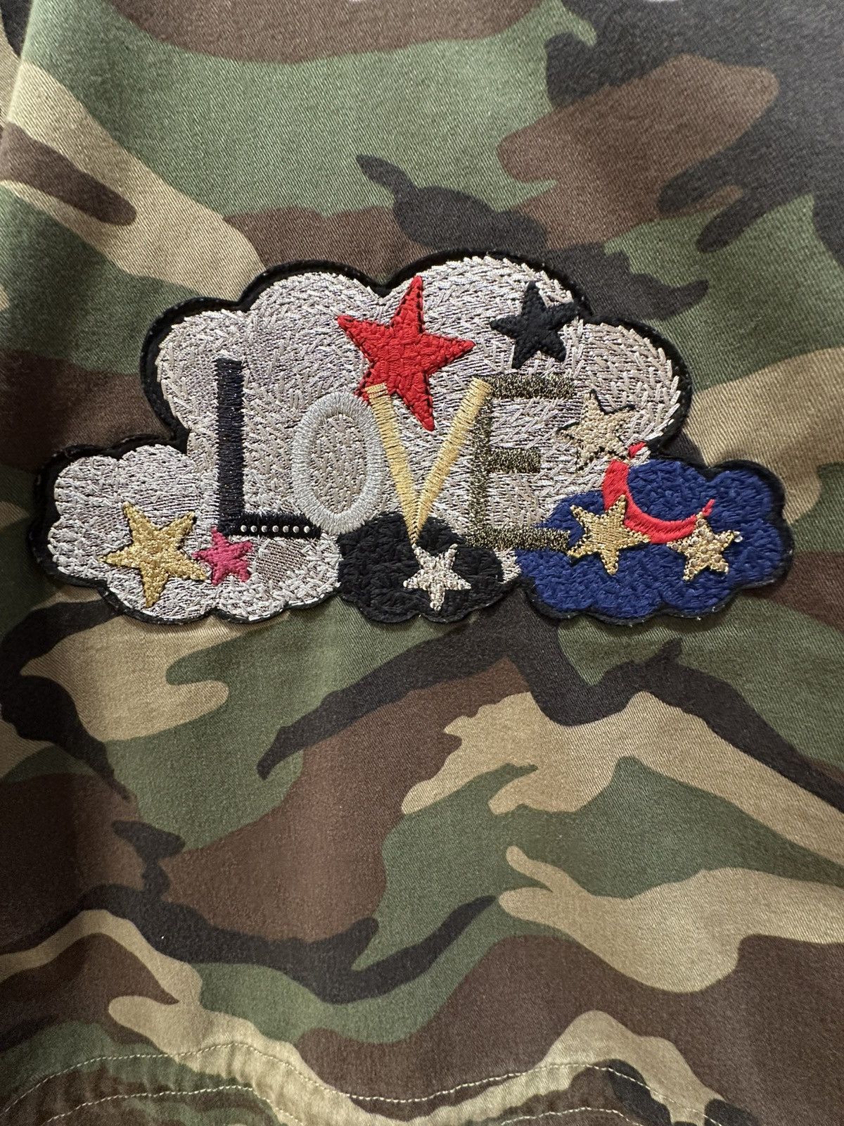 Yves Saint Laurent Hedi Slimane saint Laurent “Love” Camo Jacket - L Size US L / EU 52-54 / 3 - 3 Thumbnail