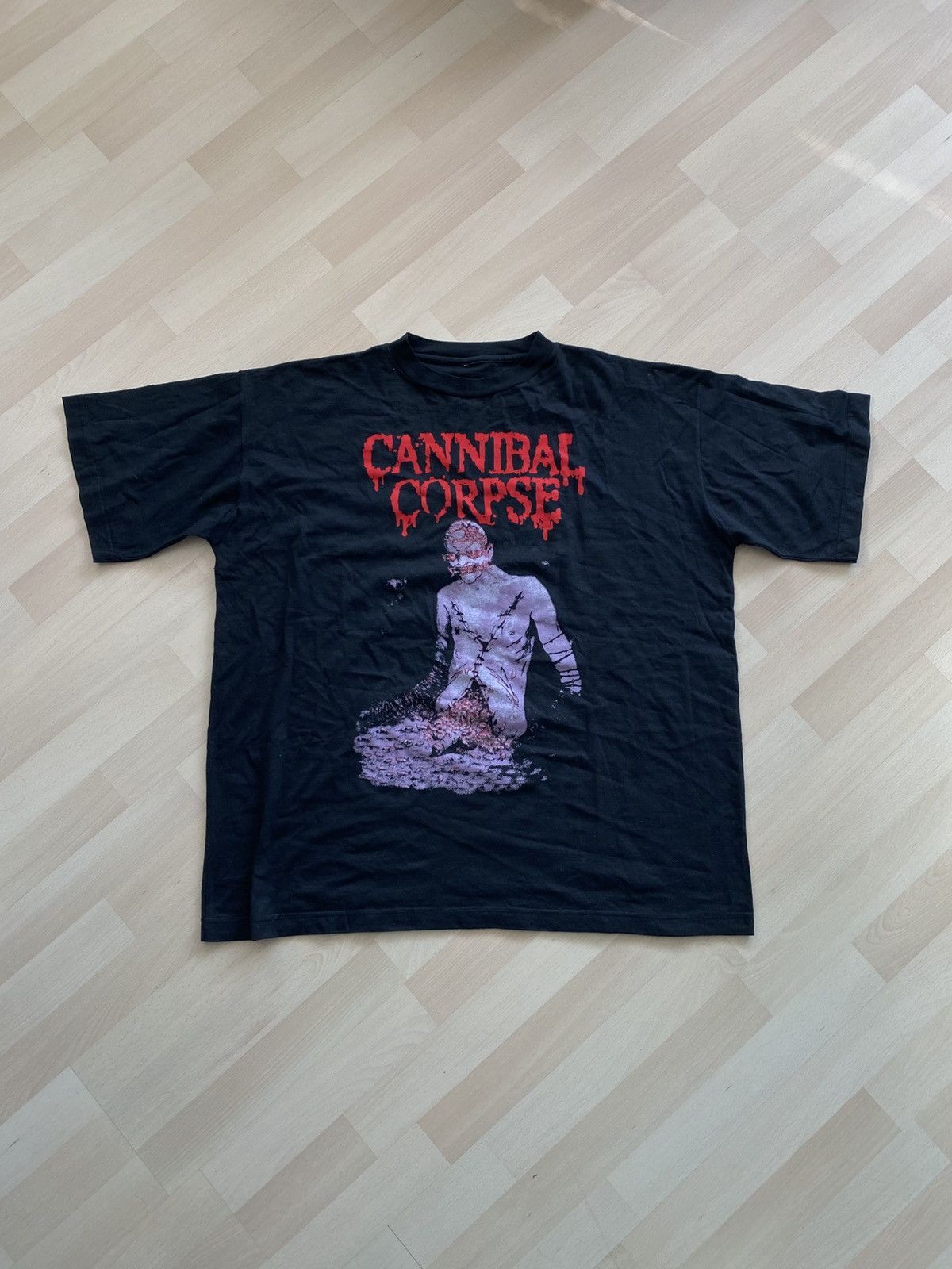Band Tees Vintage Cannibal Corpse Rock T-Shirt Size US XXL / EU 58 / 5 - 1 Thumbnail