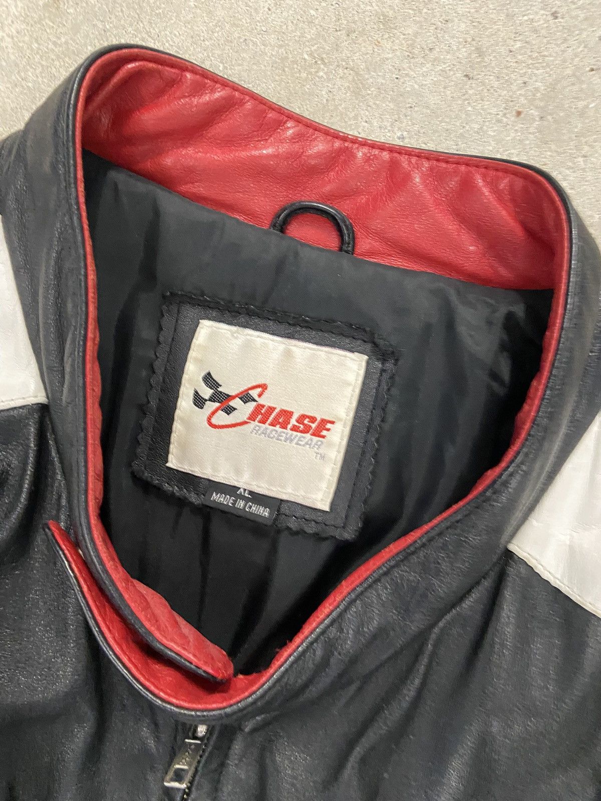 NASCAR Vintage leather nascar dale Earnhardt jacket Size US XL / EU 56 / 4 - 5 Thumbnail