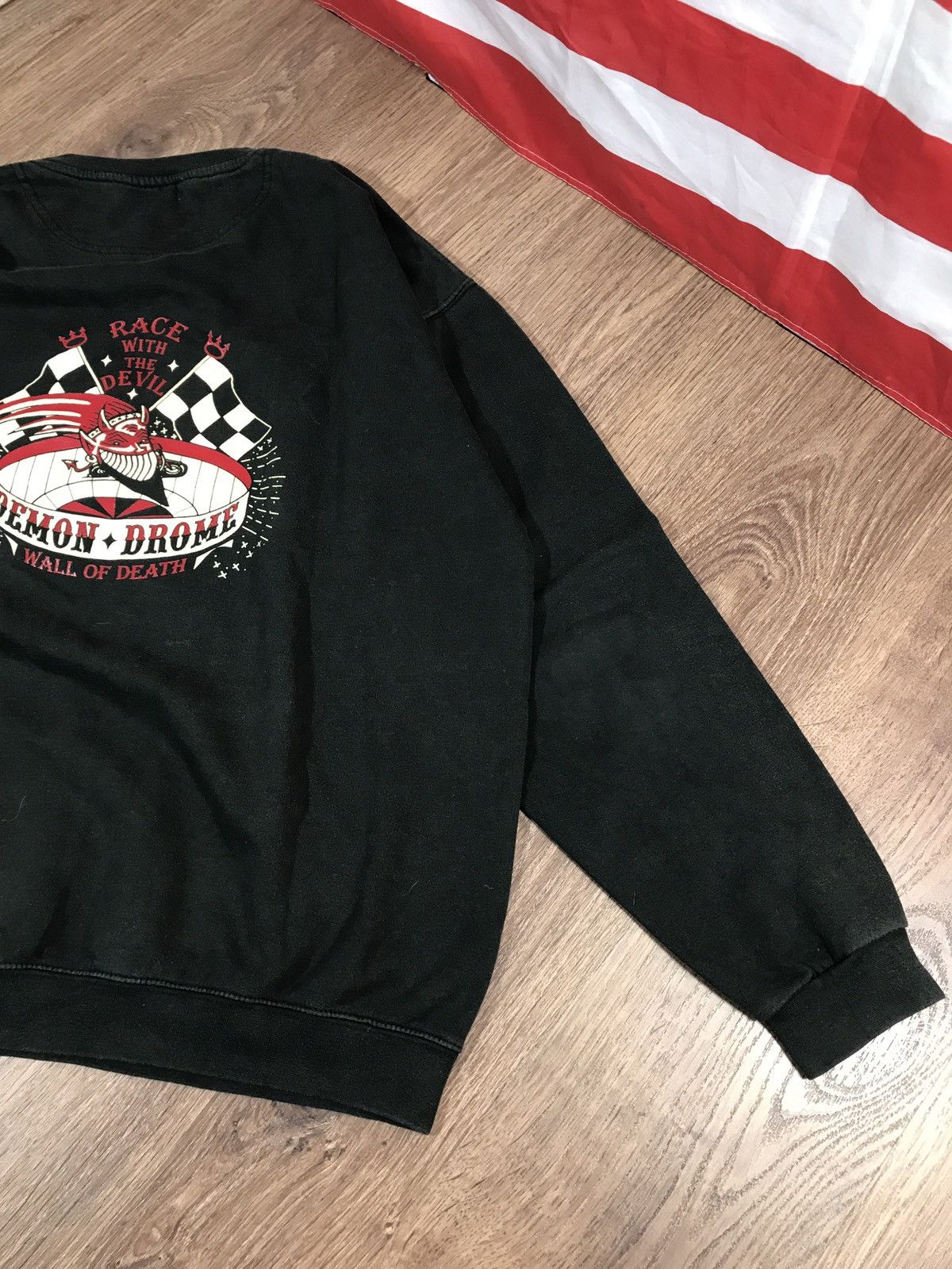 Vintage Vintage Race With The Devin Sweatshirt Size US XL / EU 56 / 4 - 13 Thumbnail