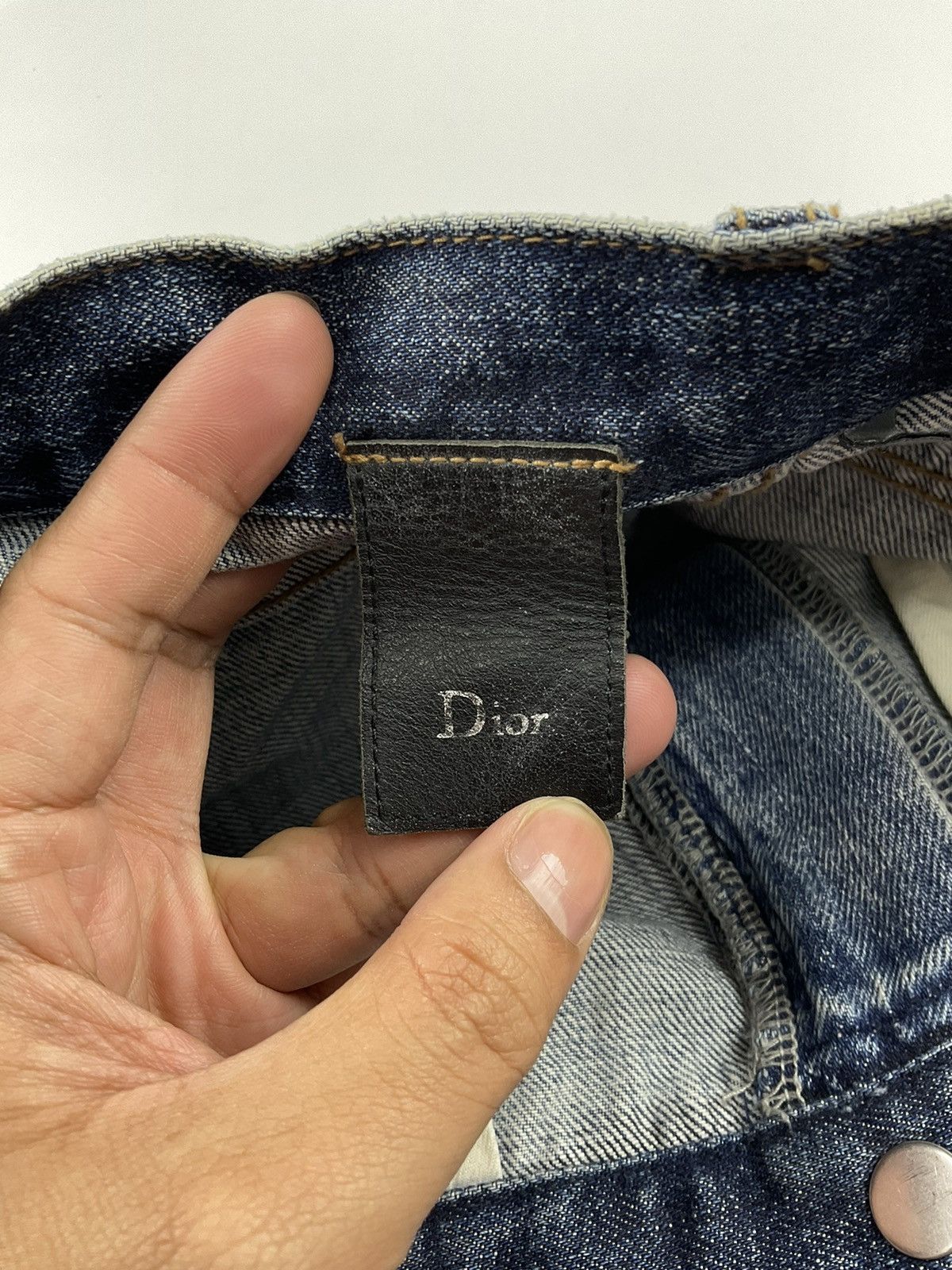 Dior Dior Selvedge Waist Denim Pants Size US 32 / EU 48 - 10 Thumbnail