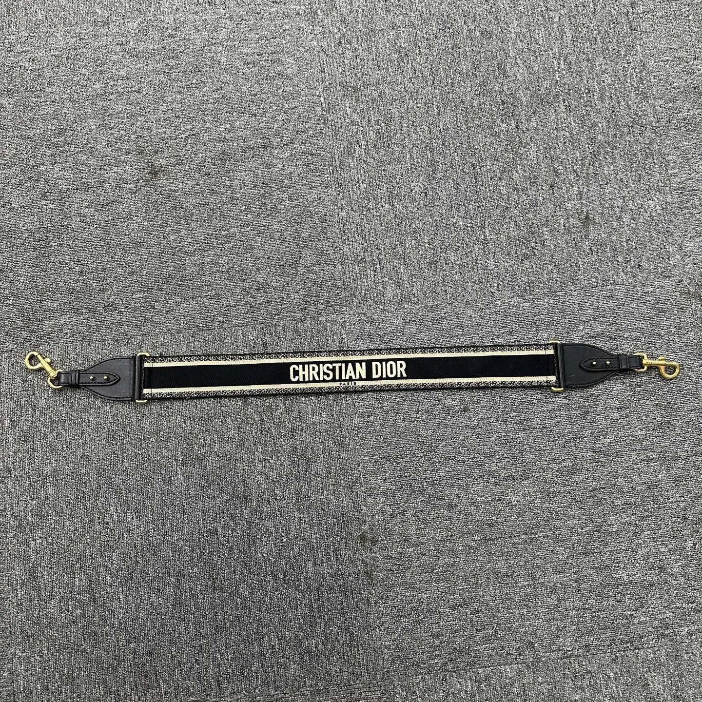 Dior Dior Logo Embroidered Wide Shoulder Strap. Size ONE SIZE - 3 Thumbnail