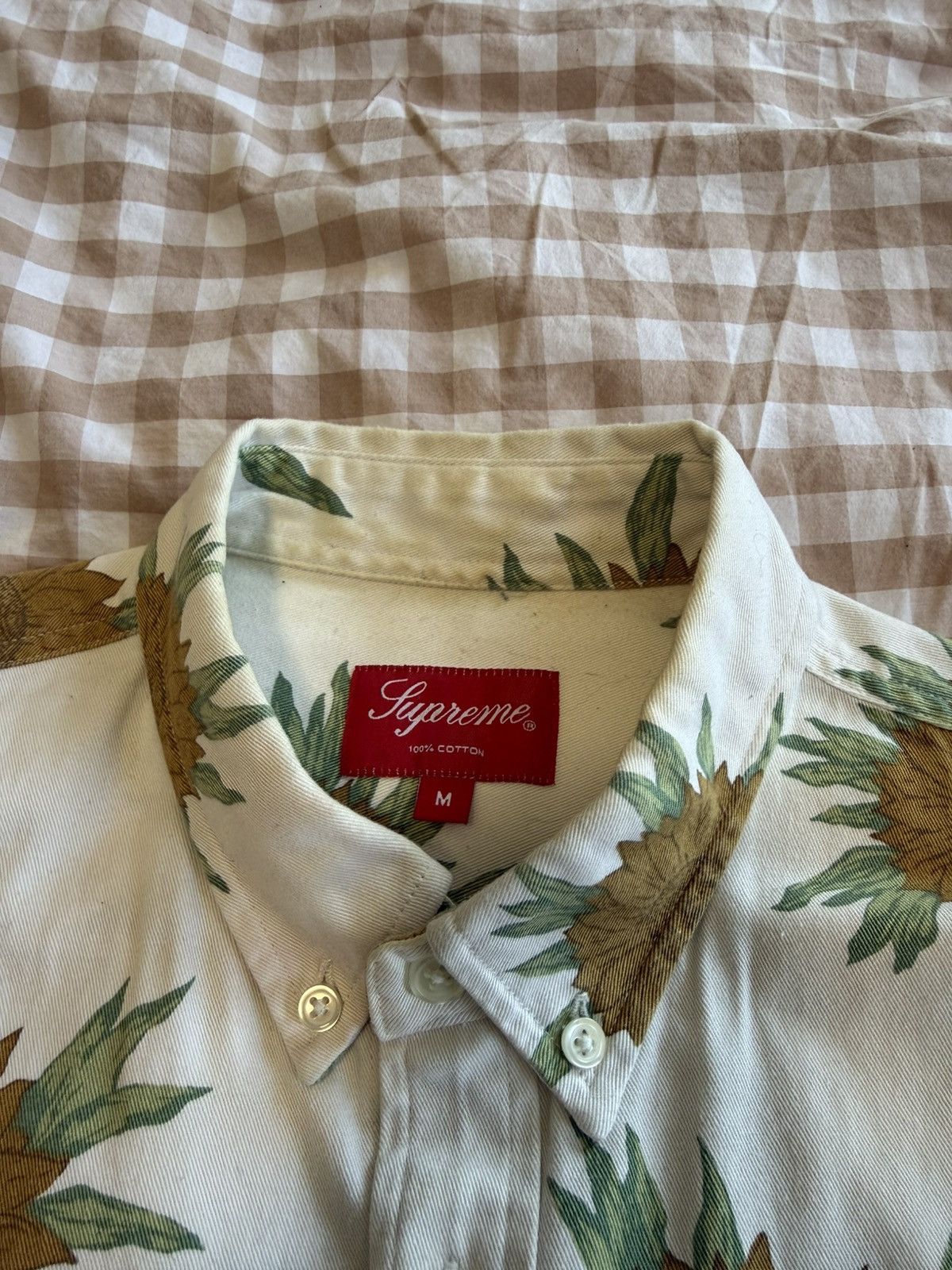 Supreme Supreme Sunflower Shirt (Spring/Summer 2015) Size US M / EU 48-50 / 2 - 4 Thumbnail