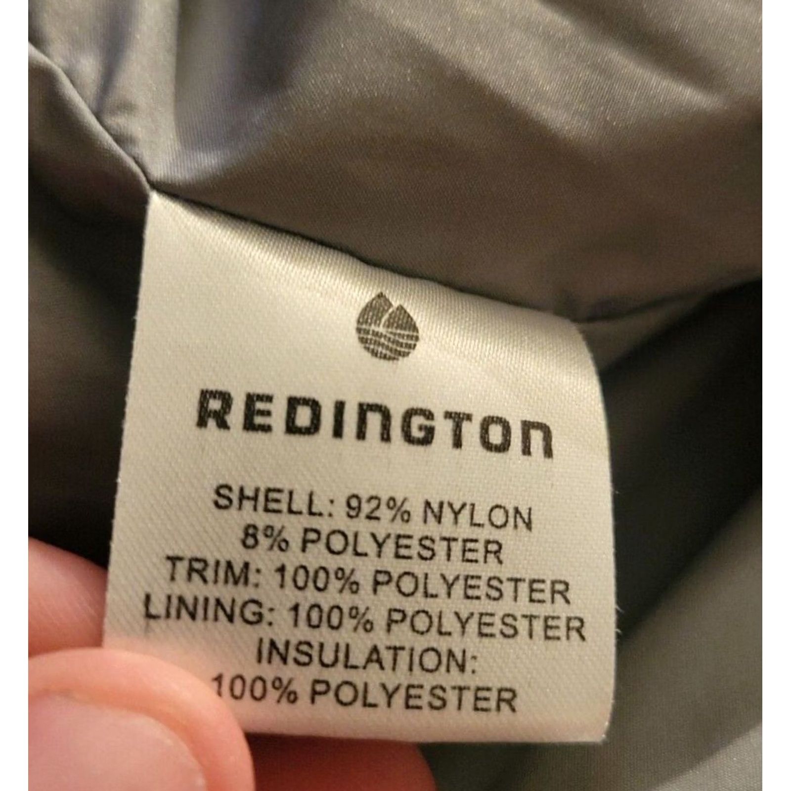Vintage Redington Jacket Quilted Nylon Blend All Seasons Full Zip Mens 2XL Gray Outdoor Size US XXL / EU 58 / 5 - 5 Thumbnail