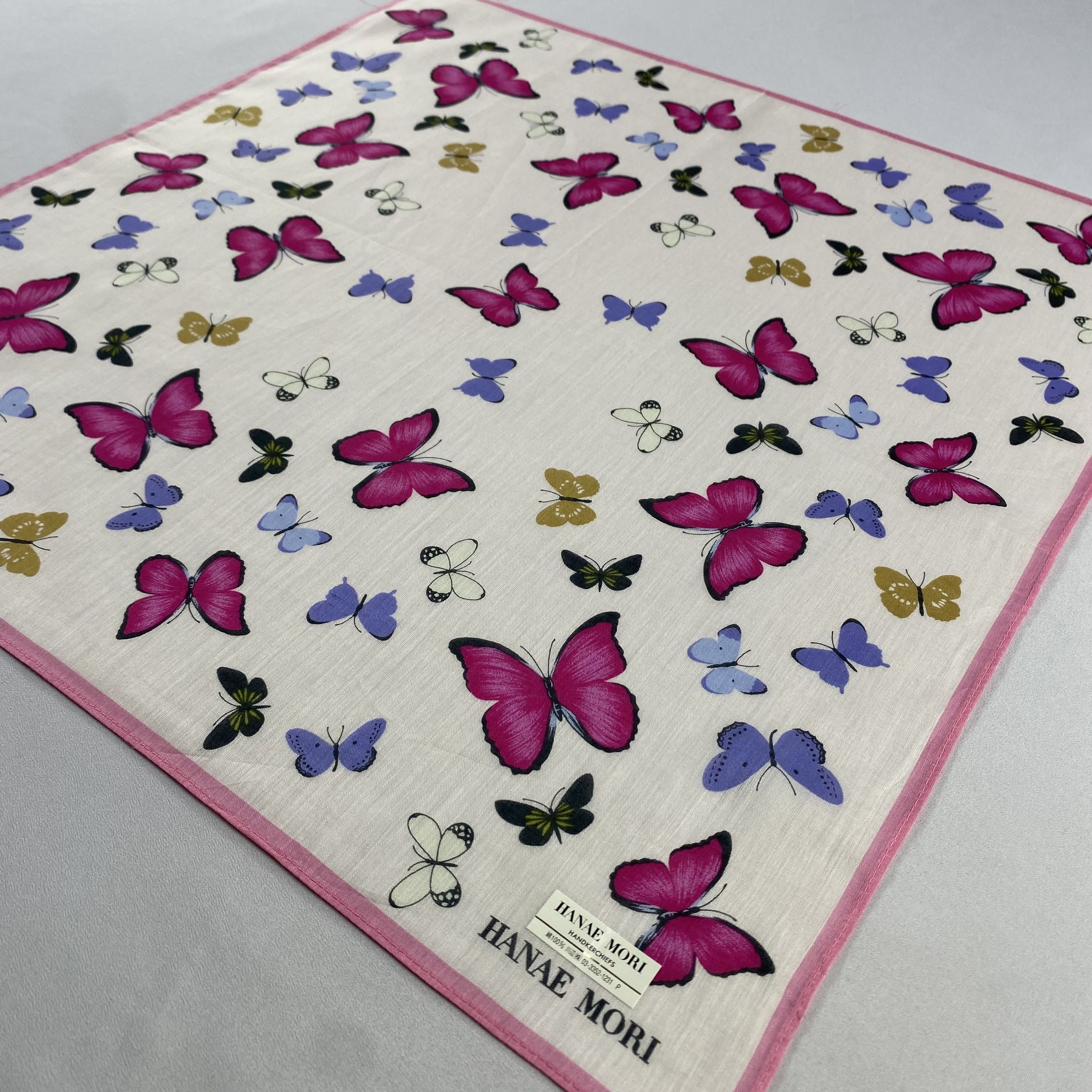 Hanae Mori × Vintage Hanae Mori Bandana/ Handkerchief / Neckerchief Size ONE SIZE - 2 Thumbnail