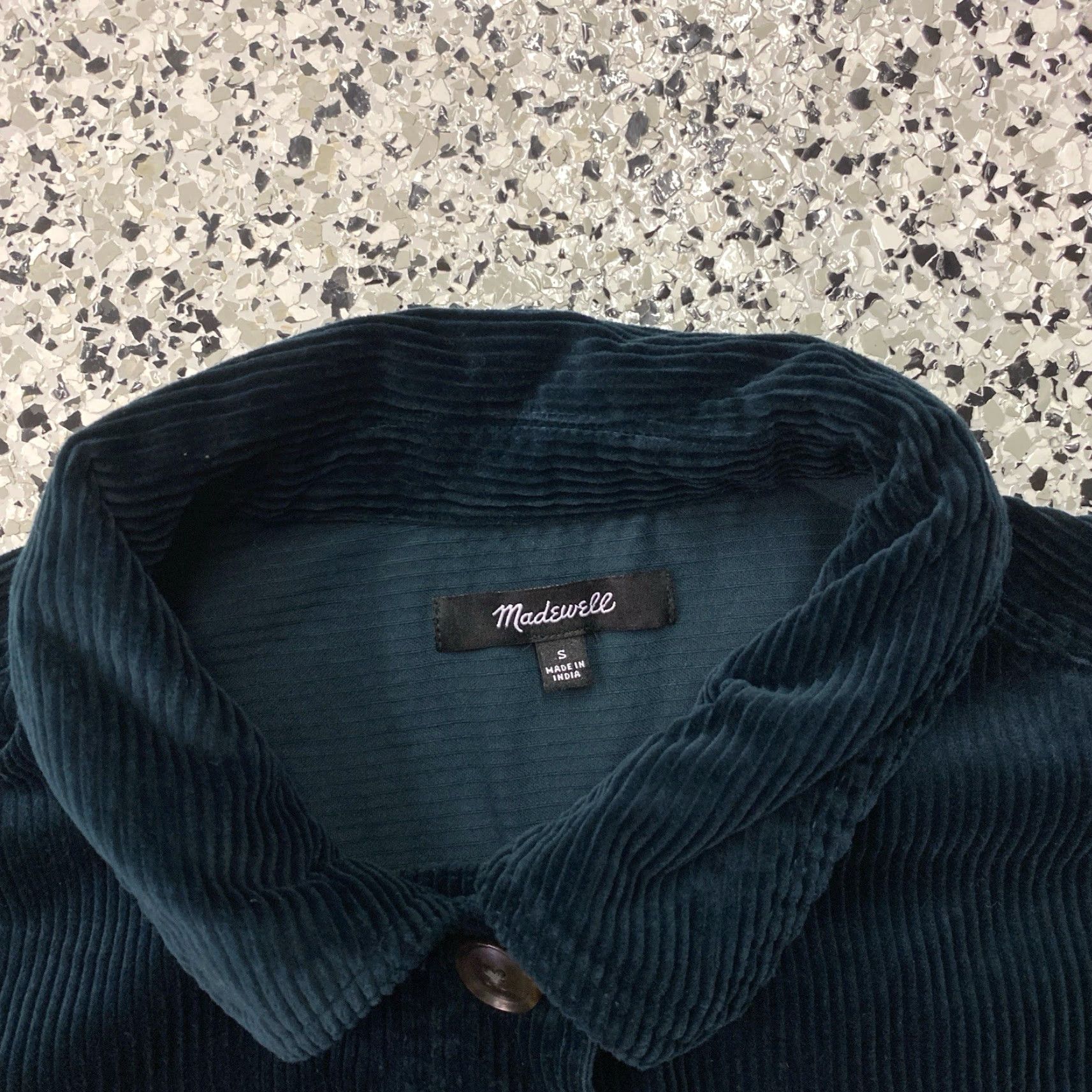 Madewell Madewell Corduroy Shirt Jacket 100% cotton Green Small Women Jacket Size S / US 4 / IT 40 - 2 Thumbnail