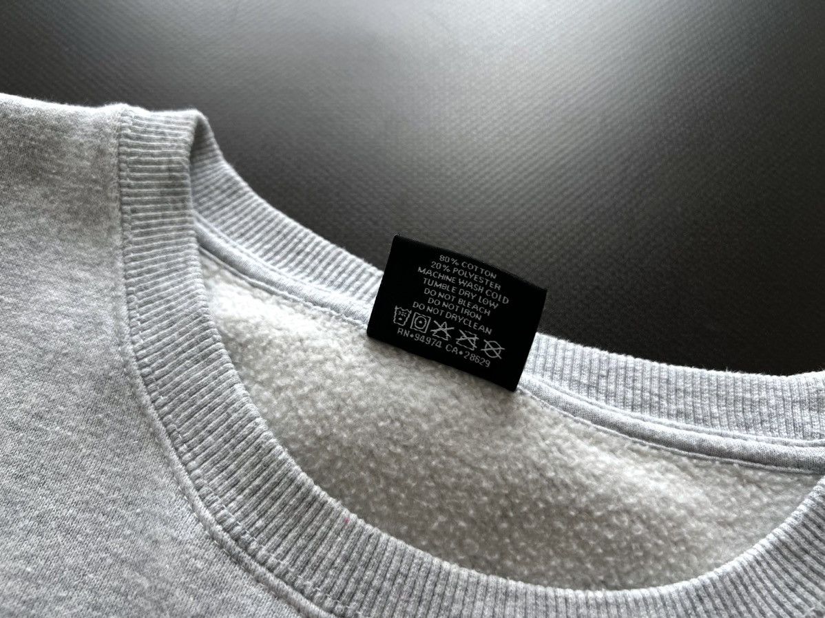 Stussy × Vintage Stussy Embroidered Big Logo Cotton Sweatshirt Size M Y2k Size US M / EU 48-50 / 2 - 8 Thumbnail