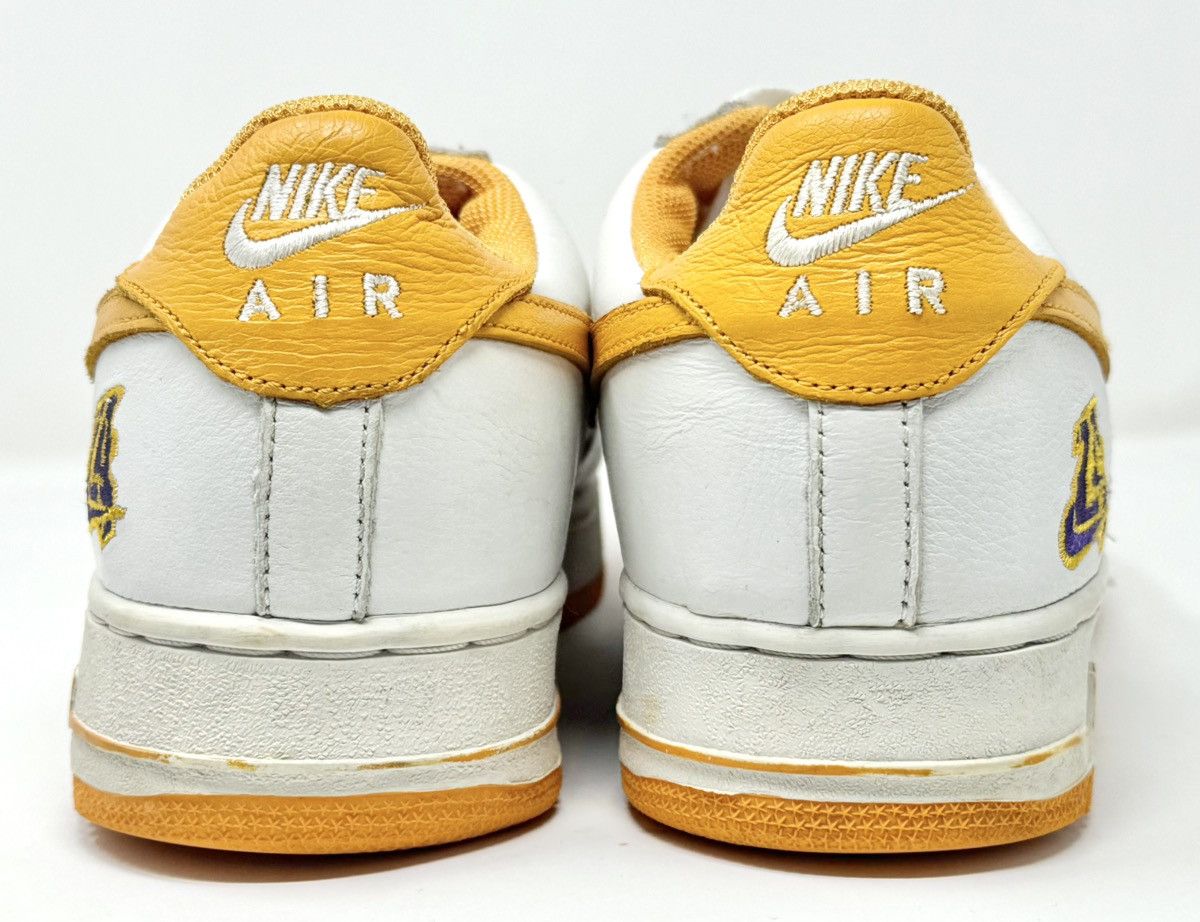 Nike × Vintage Vintage 2002 Nike Air Force 1 Low Lakers size 8.5 Size US 11 / EU 44 - 6 Thumbnail