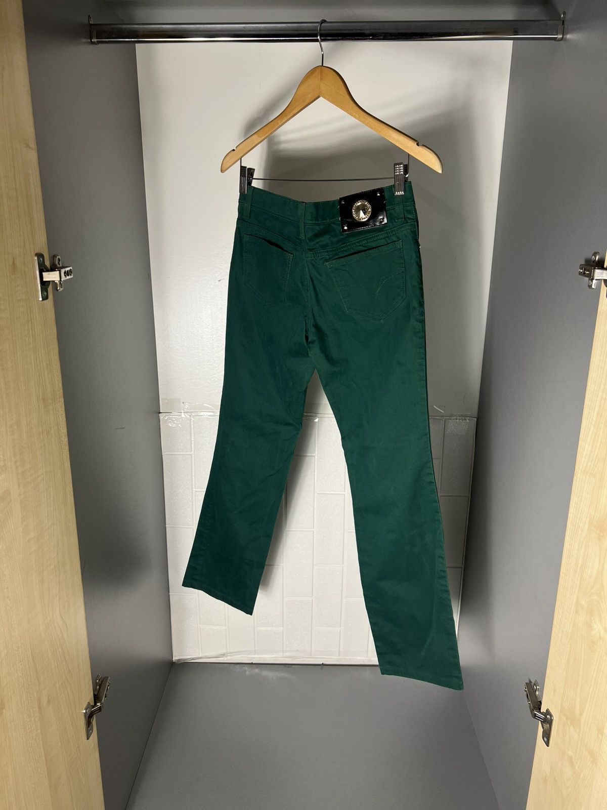 Versus Versace VINTAGE VERSACE JEANS CLASSIC ITALIAN DESIGNER DELUX CASUAL Size 27" / US 4 / IT 40 - 17 Thumbnail
