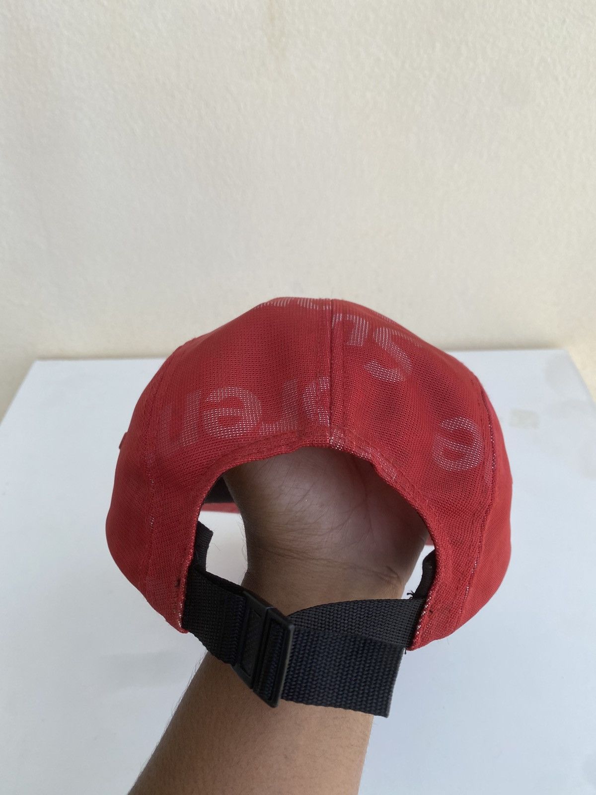 Supreme Rare Supreme Lenticular Logo Camp Cap Red SS19 Size ONE SIZE - 10 Thumbnail