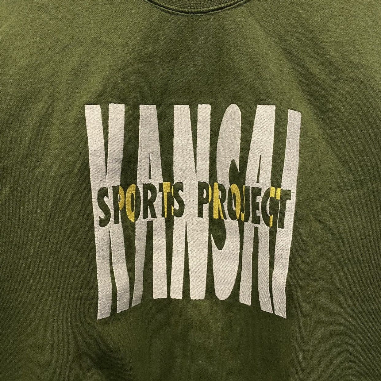 Kansai Yamamoto VINTAGE 90s Kansai Sports Project crewneck big logo embroid Size US M / EU 48-50 / 2 - 3 Thumbnail