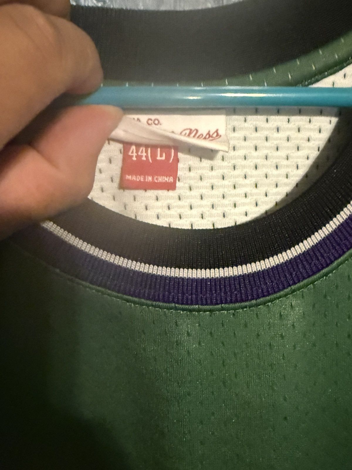 Mitchell & Ness Ray allen authentic jersey Size US L / EU 52-54 / 3 - 2 Thumbnail