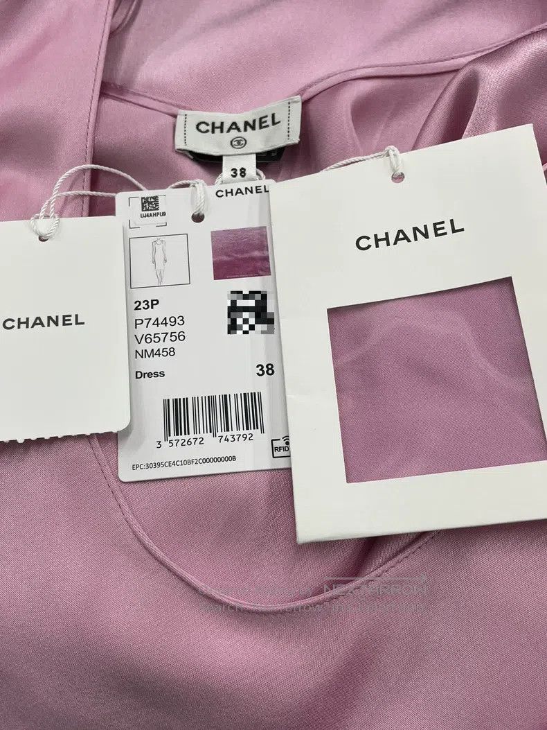 Chanel Chanel 23P pink silk satin dress Size XS / US 0-2 / IT 36-38 - 5 Thumbnail