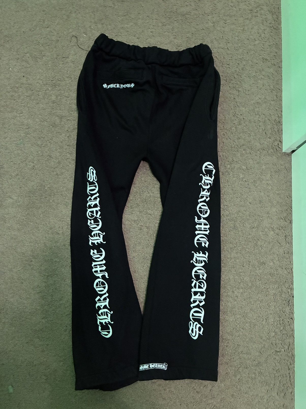 Chrome Heart Logo Sweatpants