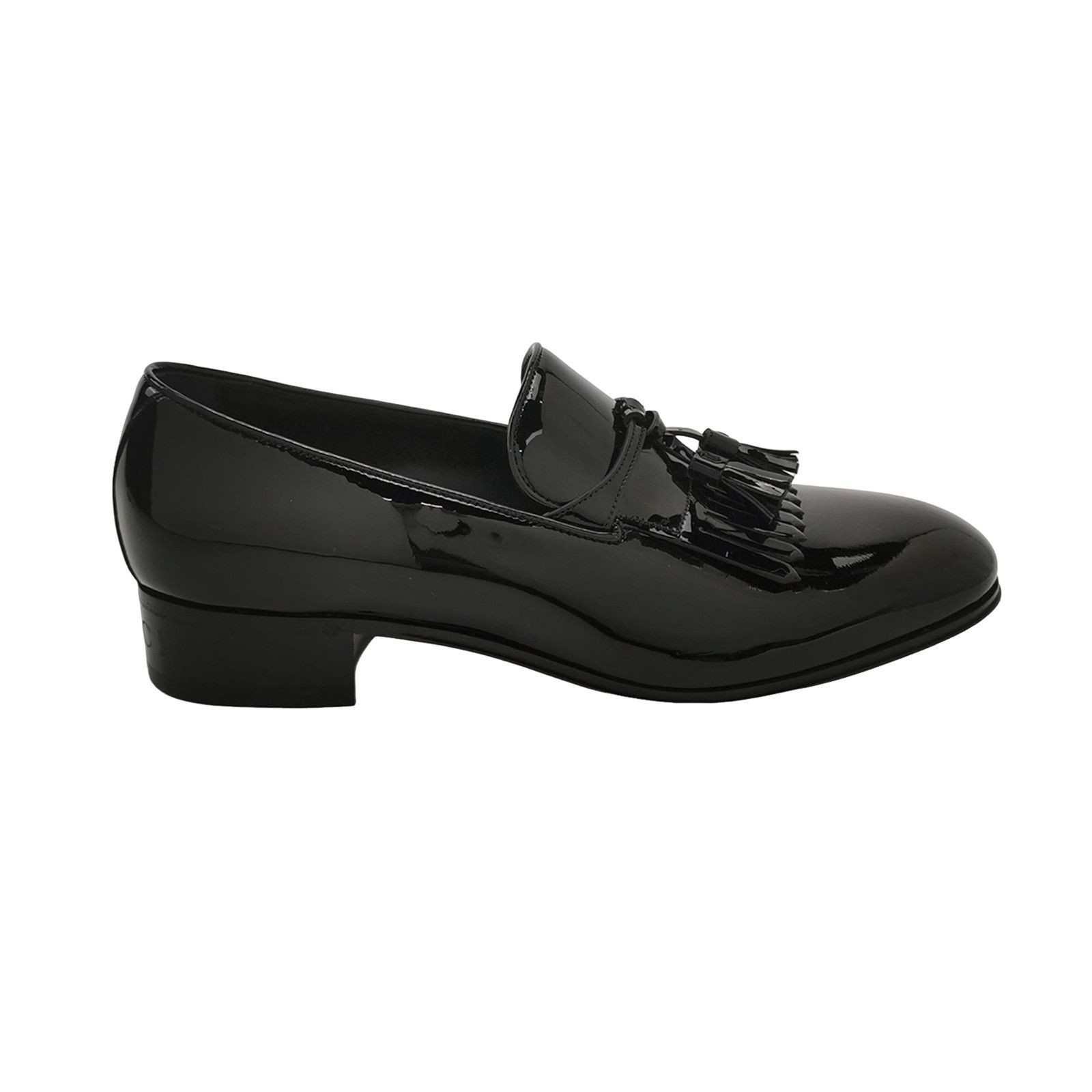 Gucci Gucci Patent Leather Tassel Kiltie Loafers 40 Size US 10 / IT 40 - 1 Thumbnail