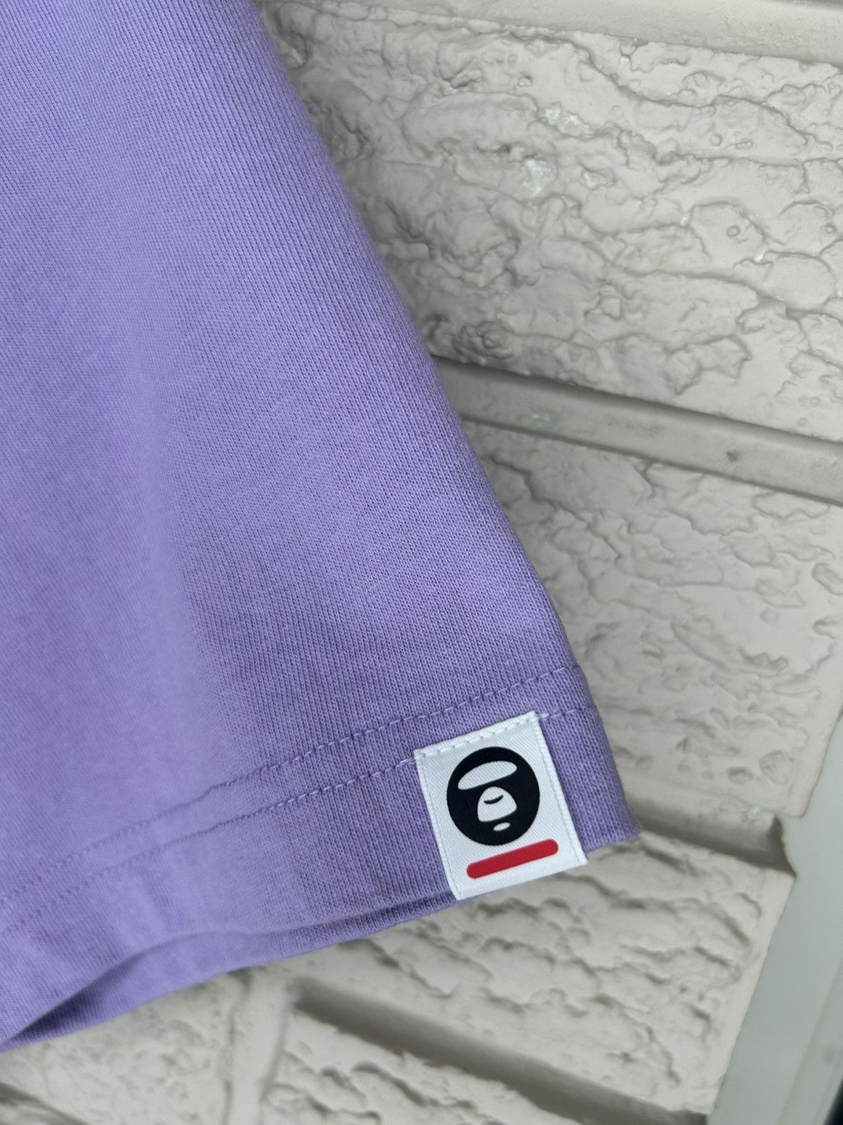 Aape Aape Badge Lavender T Shirt Size US S / EU 44-46 / 1 - 4 Thumbnail