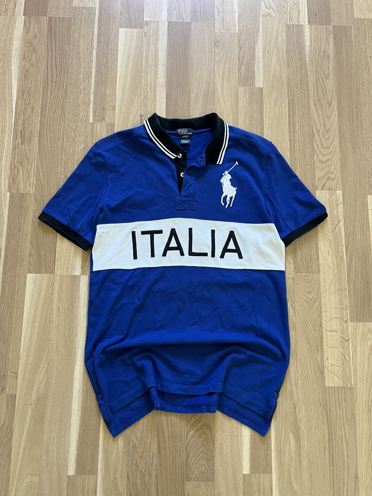 PoloRalphLauren “ ITALIA ” ChiefKeef着用 Italy chief keef polo Ralph Lauren size men's | Depop