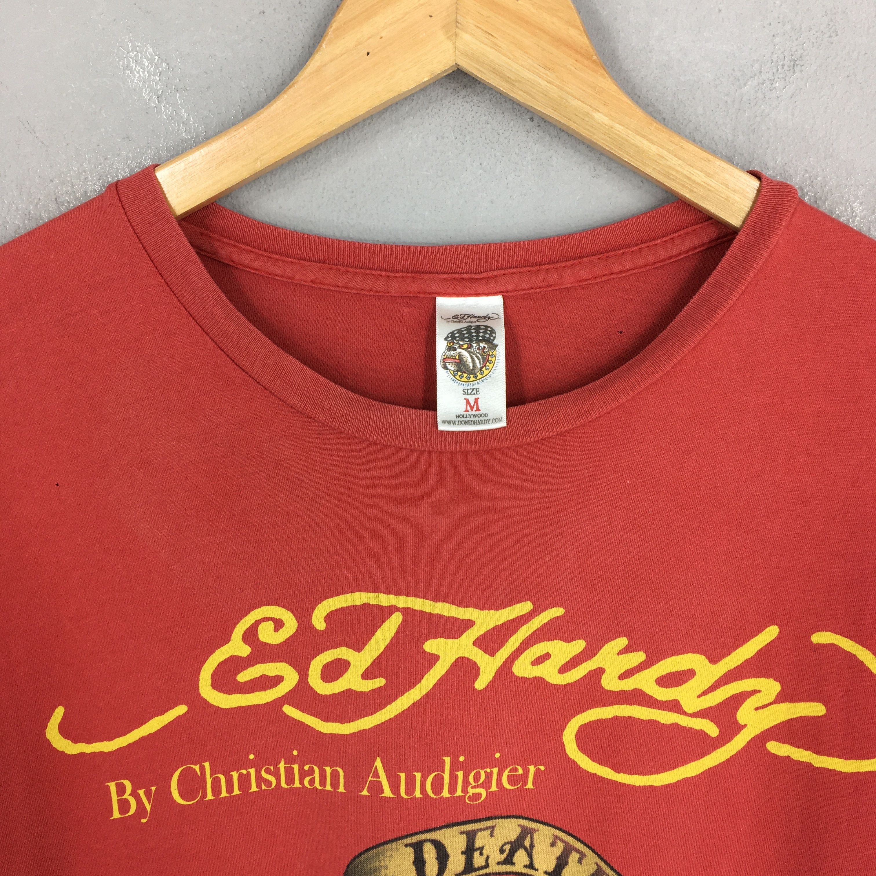Christian Audigier × Ed Hardy × Vintage Vintage Y2K Don Ed Hardy By Christian Audiegier Tattoo Size US M / EU 48-50 / 2 - 2 Thumbnail